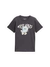 Geselecteerd, T-shirt met print door Tom Tailor, grauw