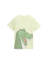 Geselecteerd, T-shirt met print door Tom Tailor, groen