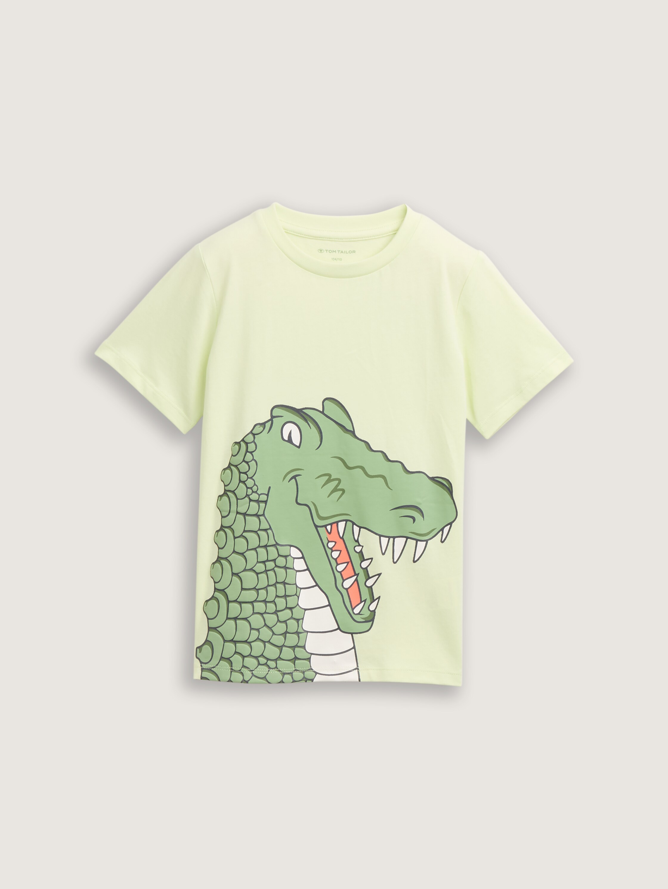 T-Shirt mit Print - lime_cream_green - 