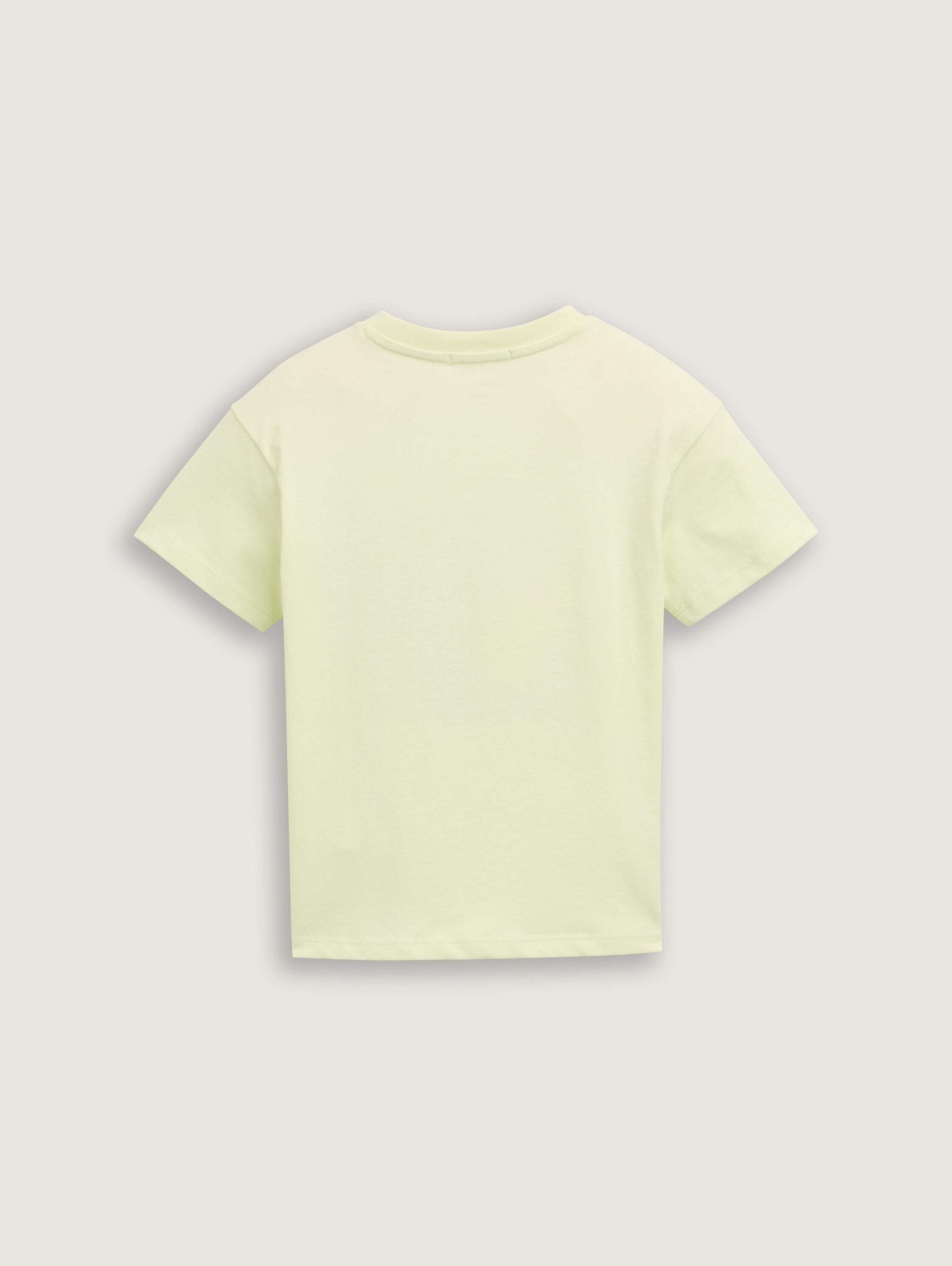 Oversize T-Shirt mit Print - lime_cream_green - 