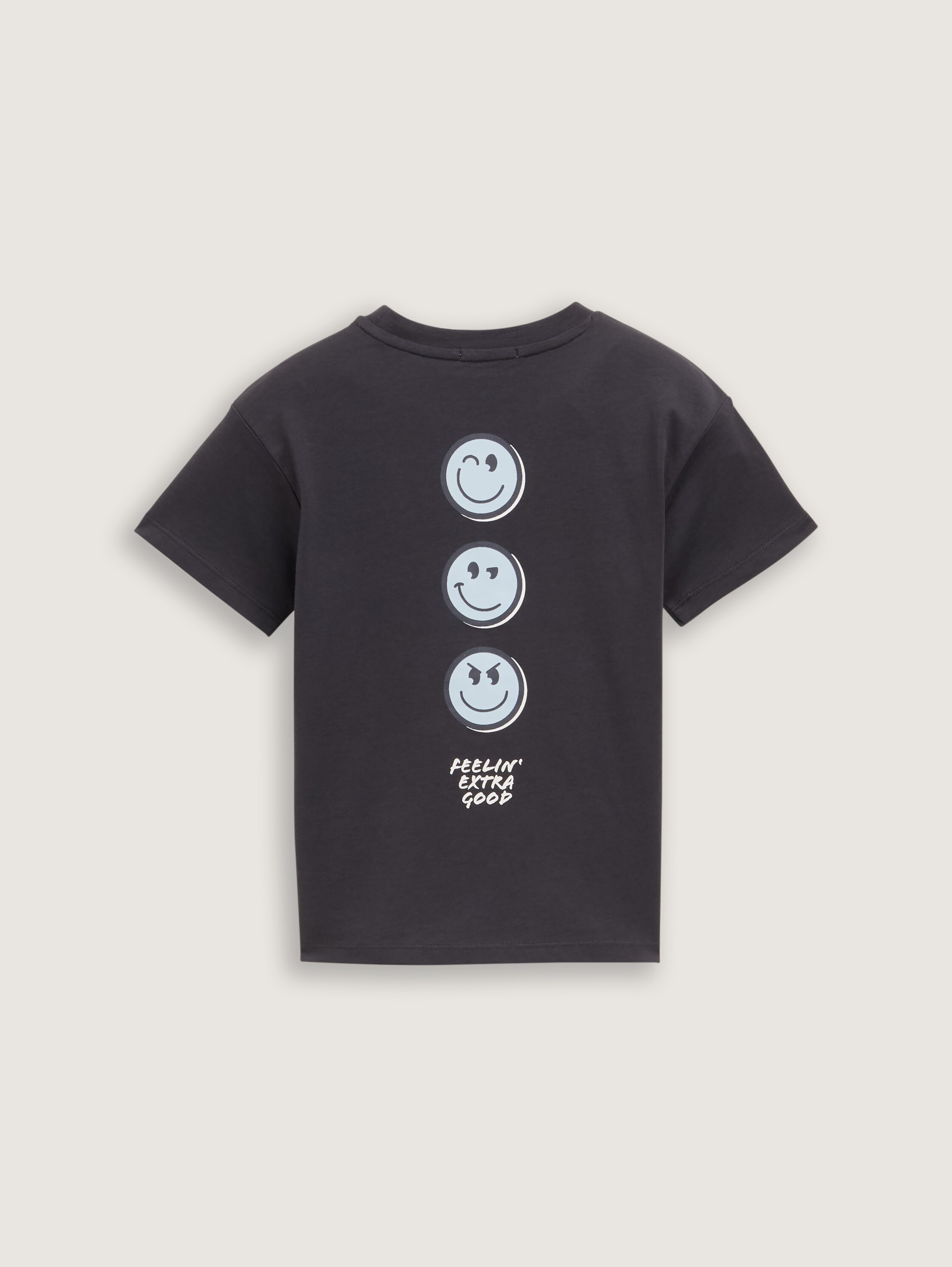 Oversize T-Shirt mit Print - coal_grey_1 - 