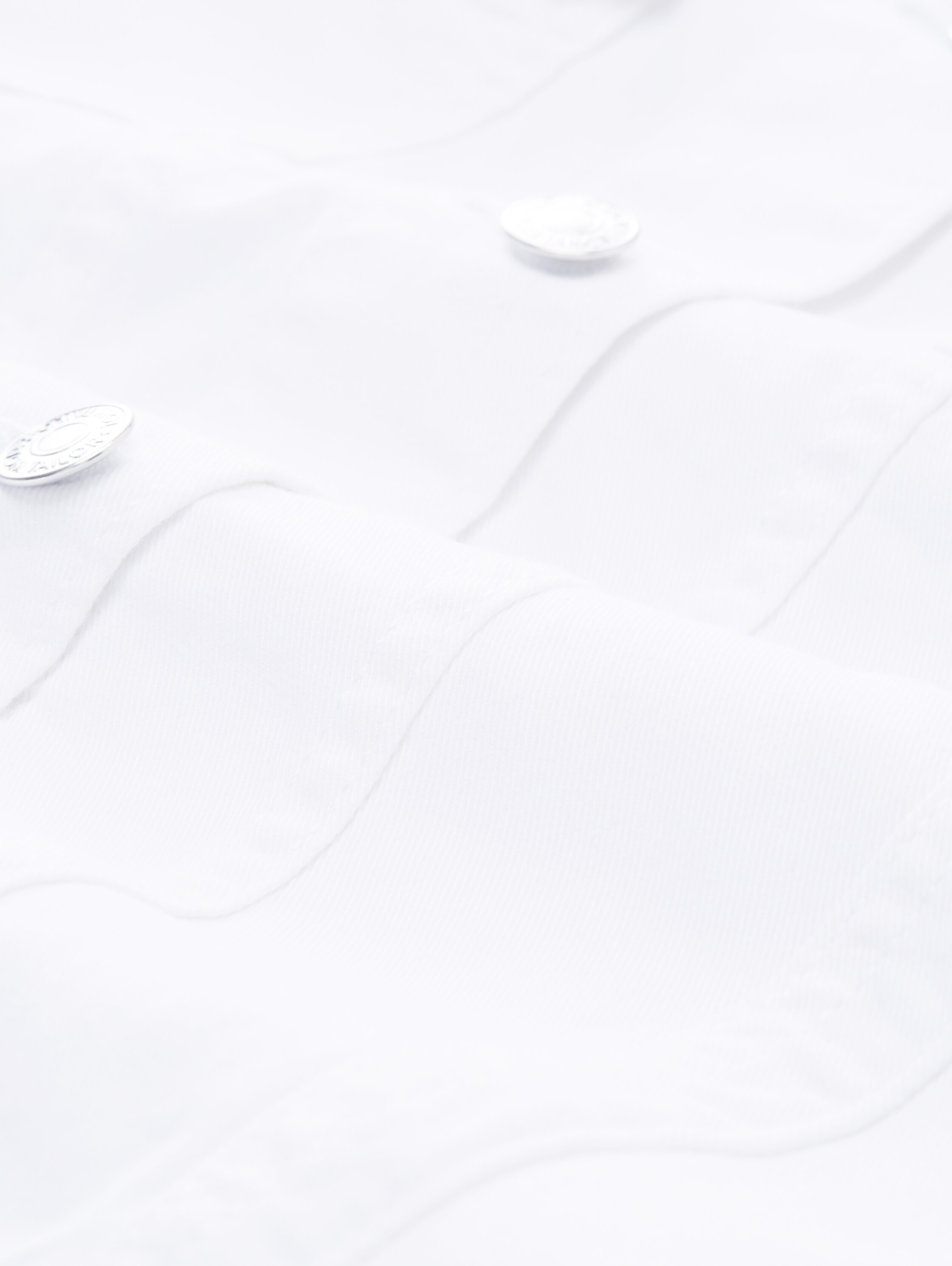 Jeansjacke mit Eingriffstaschen - white - 