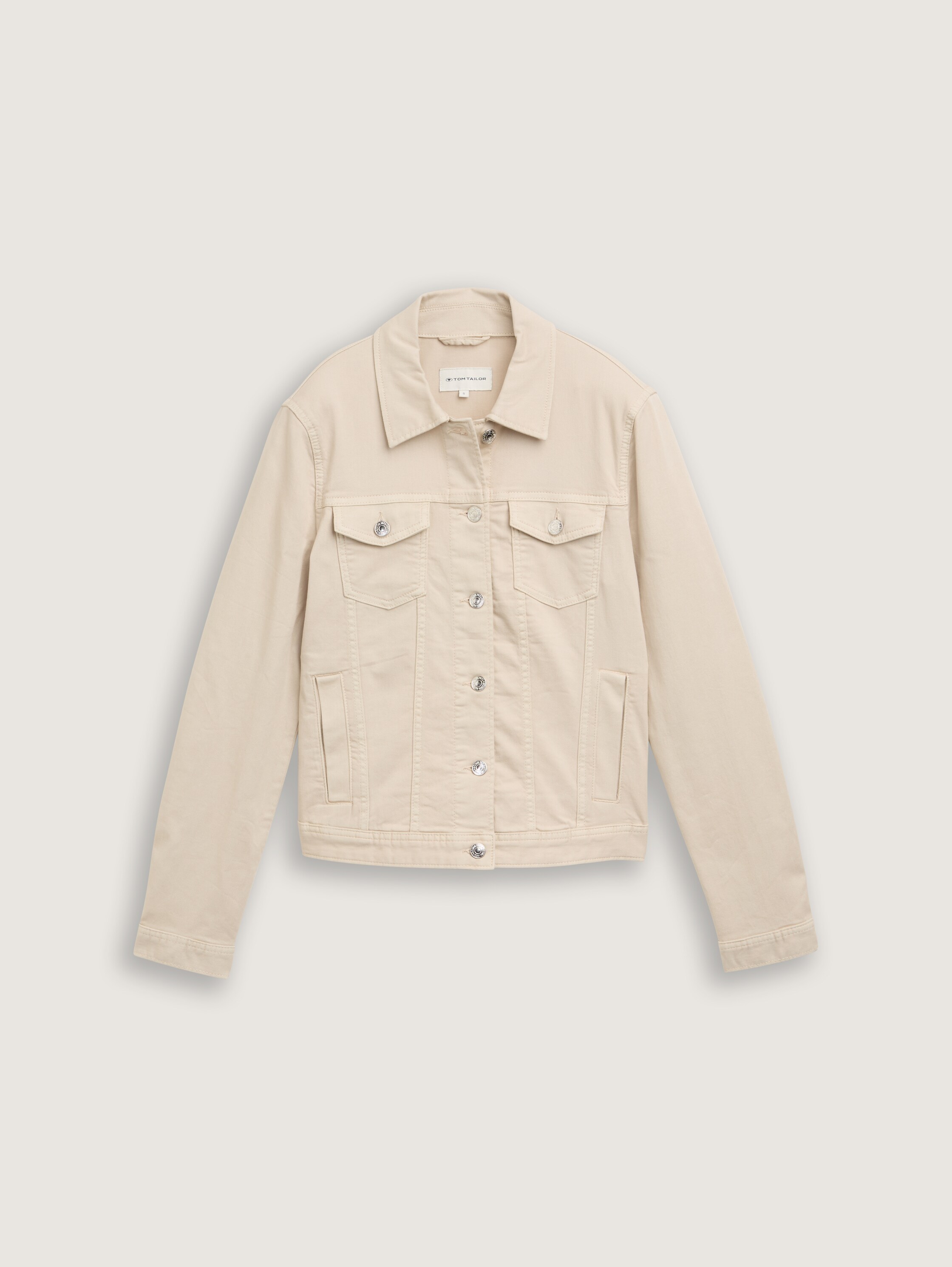 Jeansjacke mit Eingriffstaschen - 4