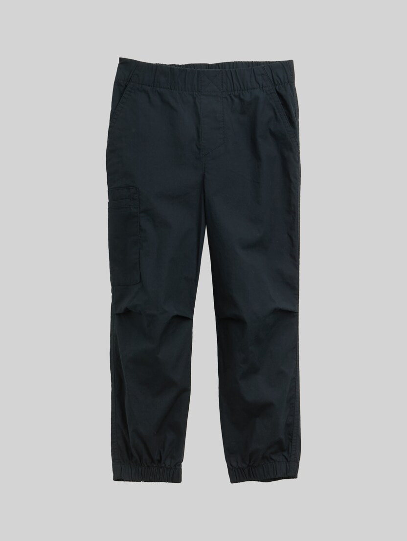 Loose Fit Parachute Hose von Mini Boys, heavy black