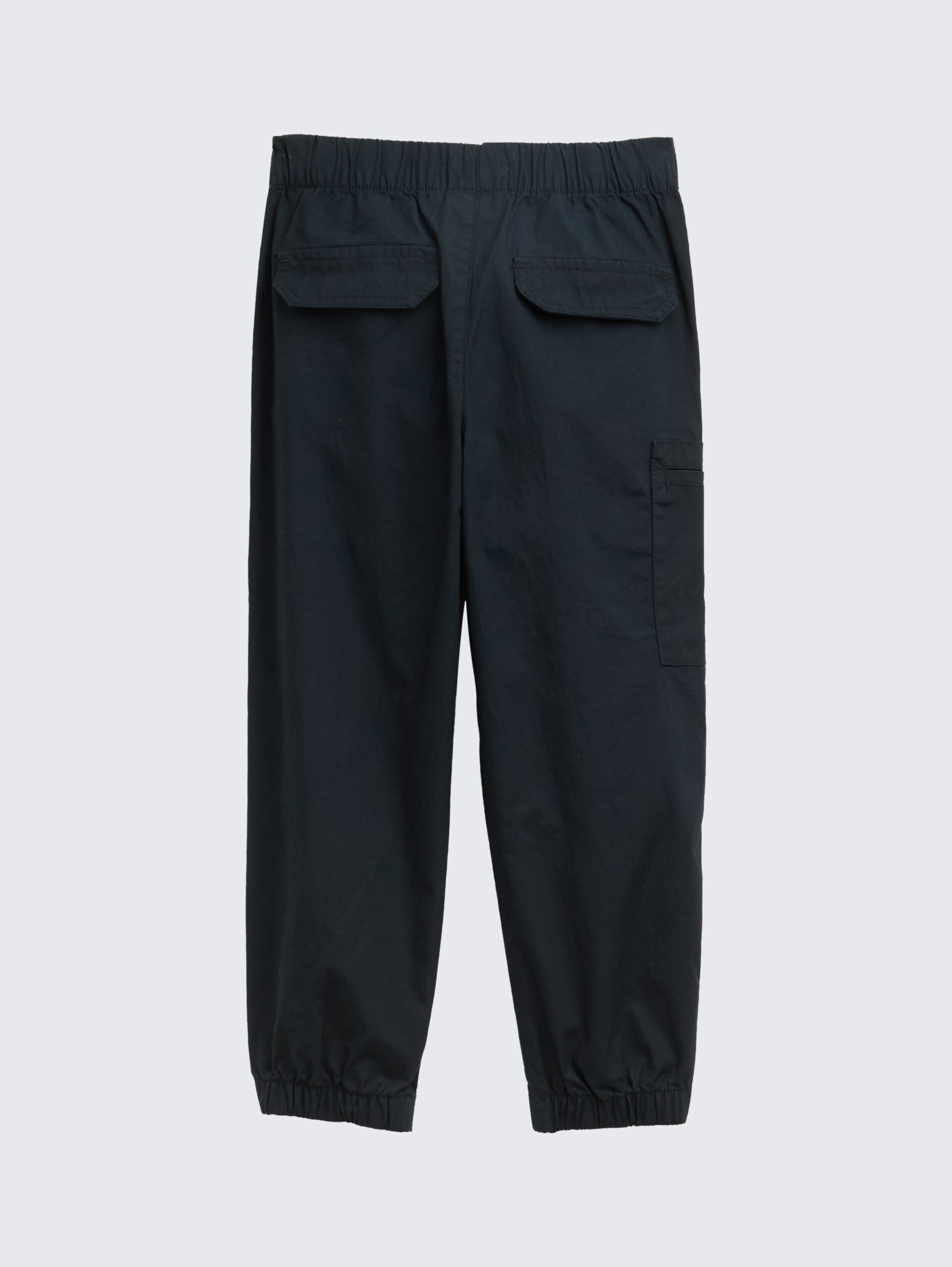 Loose Fit Parachute Hose - heavy black