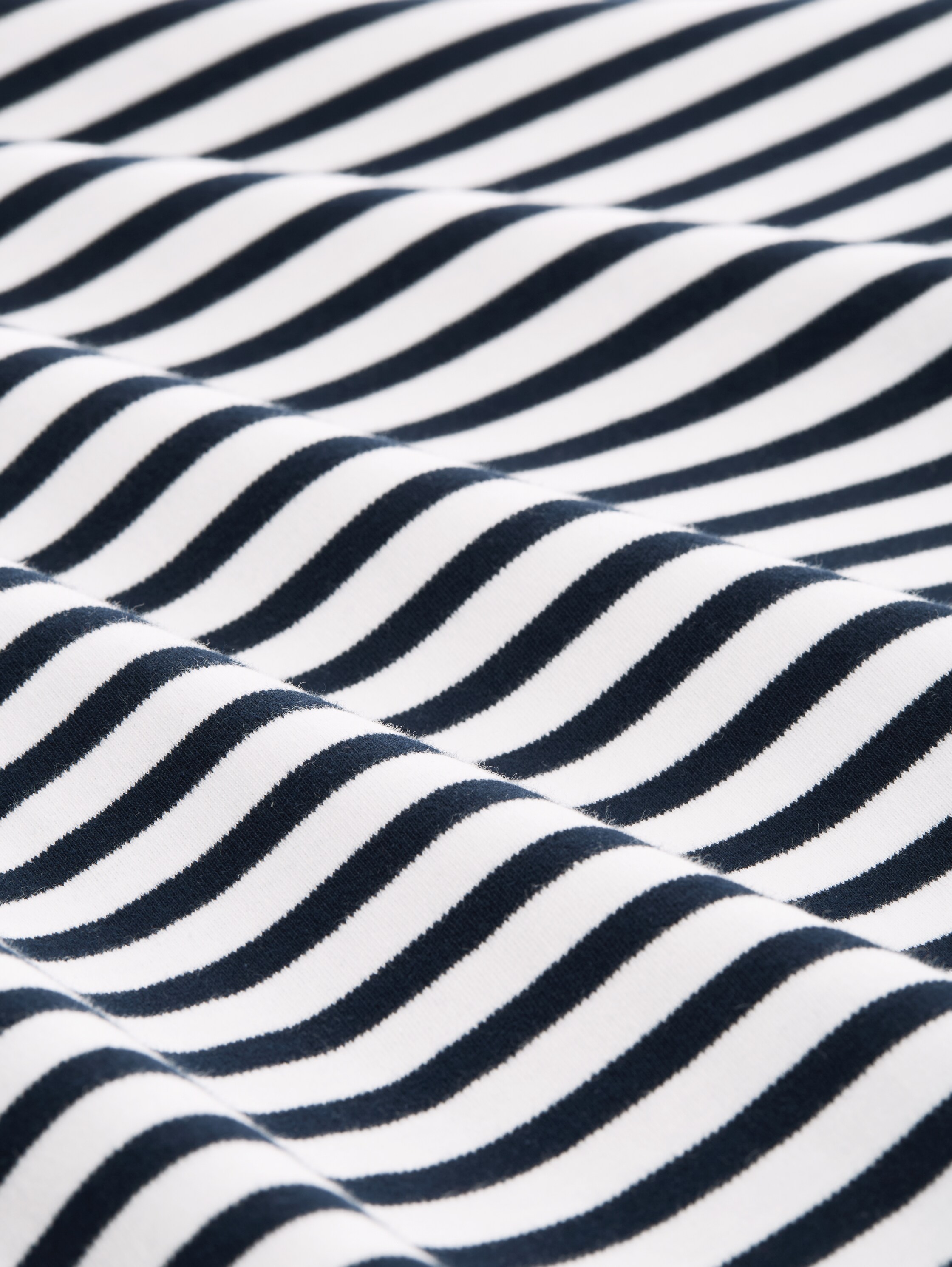 T-shirt met streeppatroon - navy_white_stripe - 