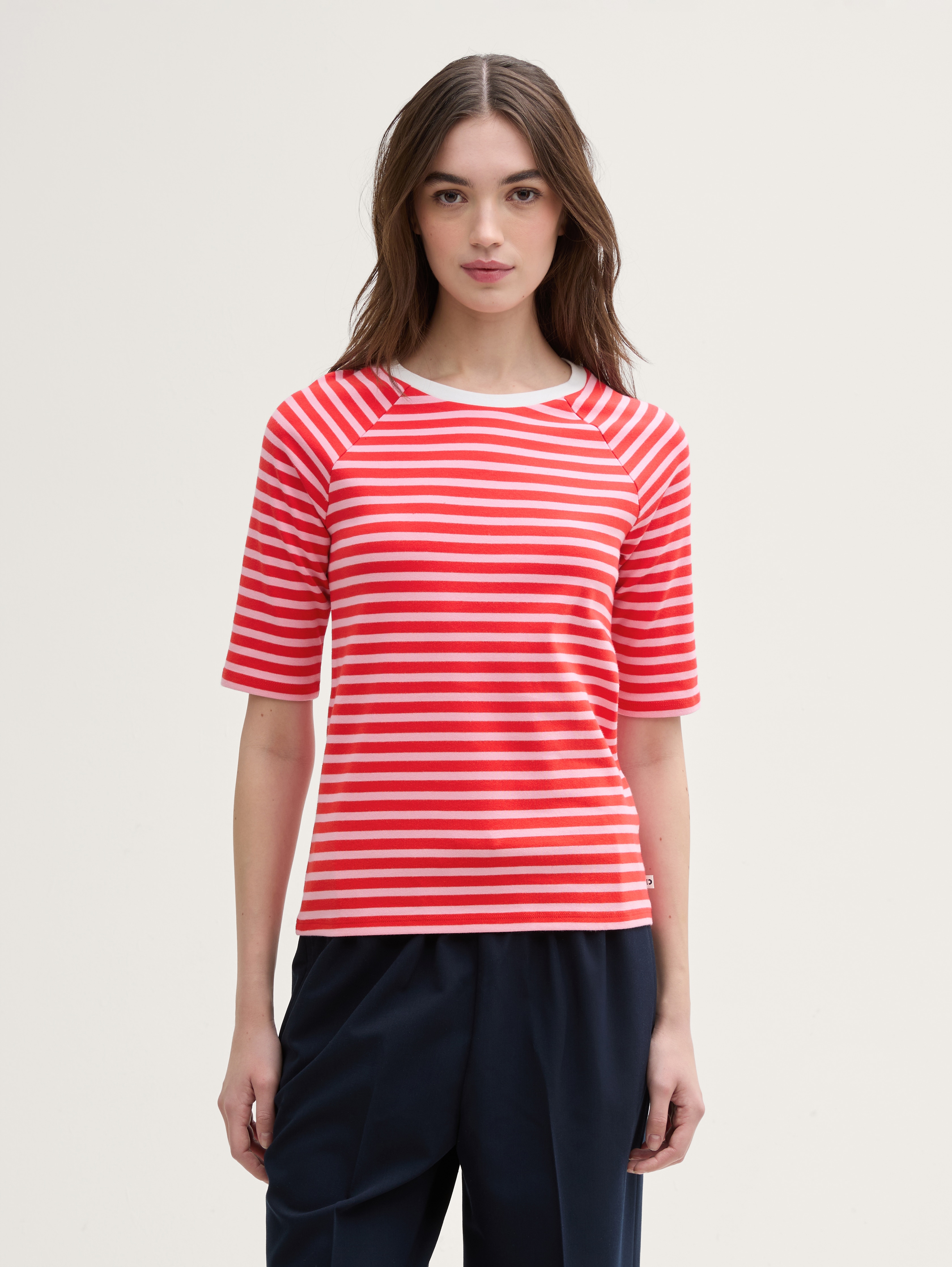 Tシャツ・カットソー STRIPED T-SHIRT ボーダーTシャツ / Striped T-shirt – ファッション通販NNine