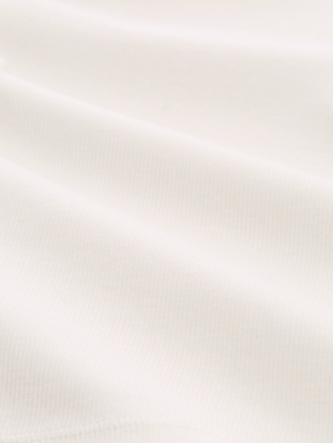 Slim Fit Henley Langarmshirt - off white - Material-Ansicht