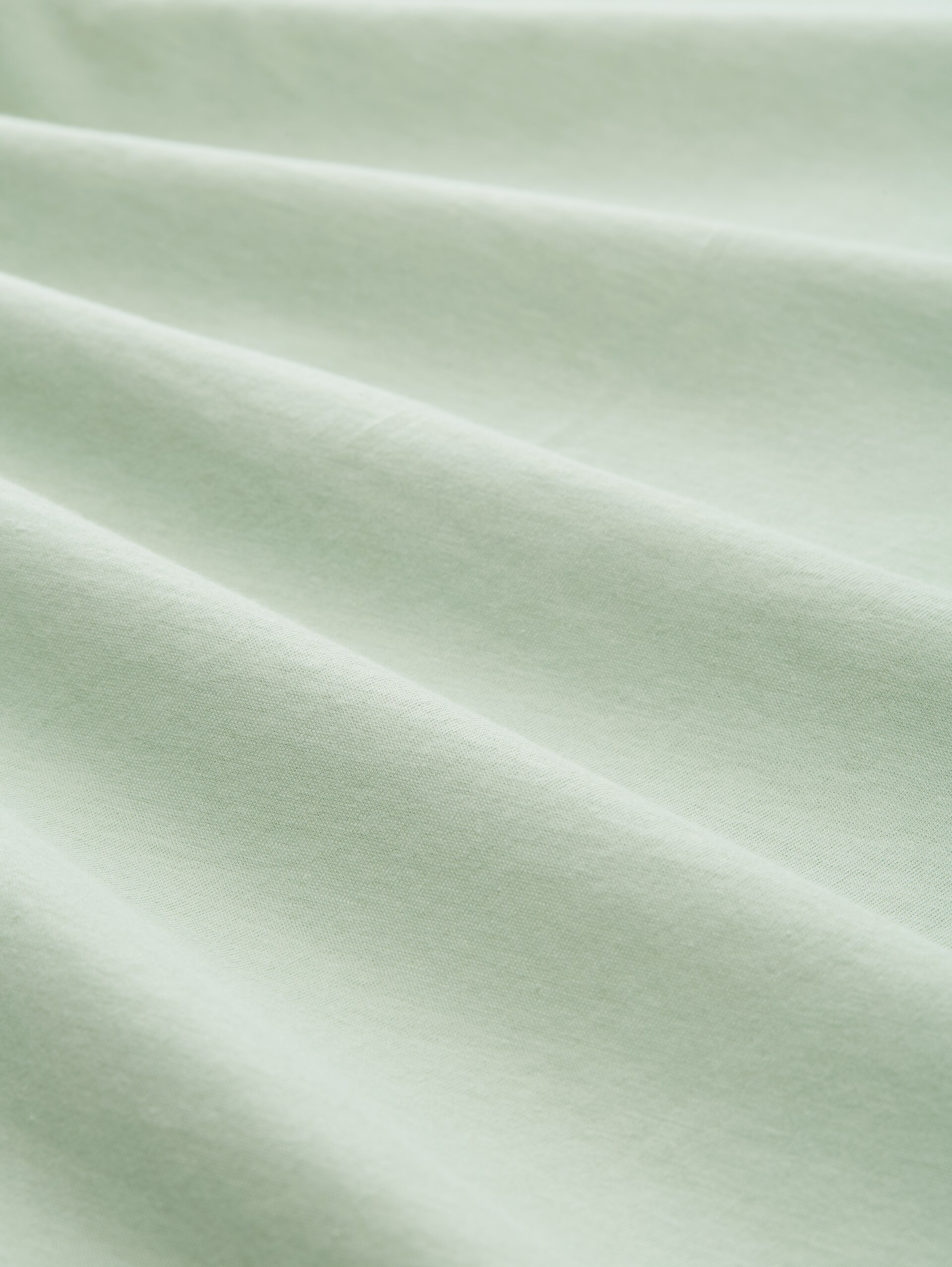 T-Shirt mit Print - Fresh Mint Green - Material-Ansicht