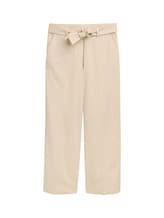 Geselecteerd, TTLEA Broek met wijde pijpen door Tom Tailor, bruin