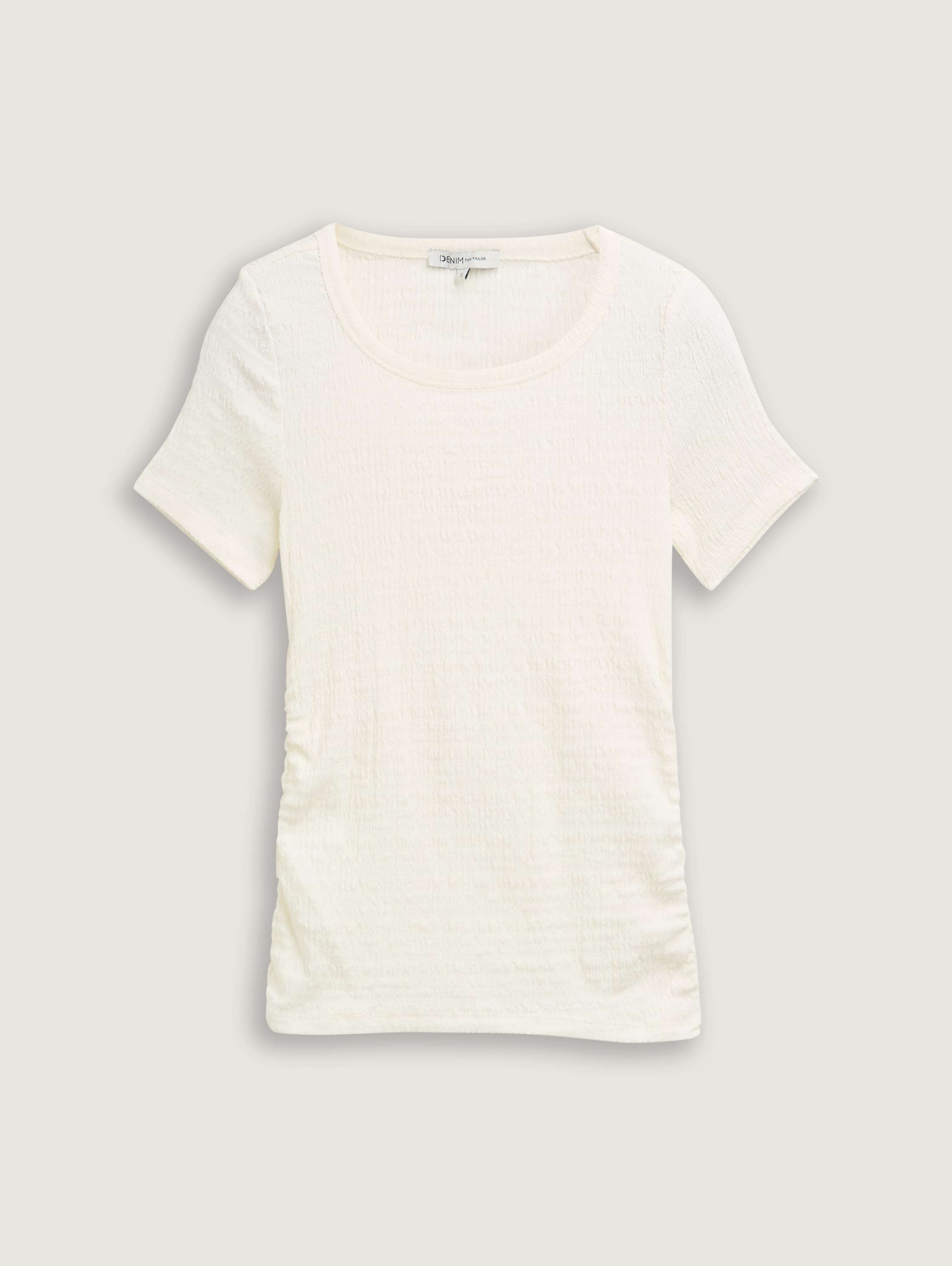 T-shirt with a creased look - off_white_1 - 