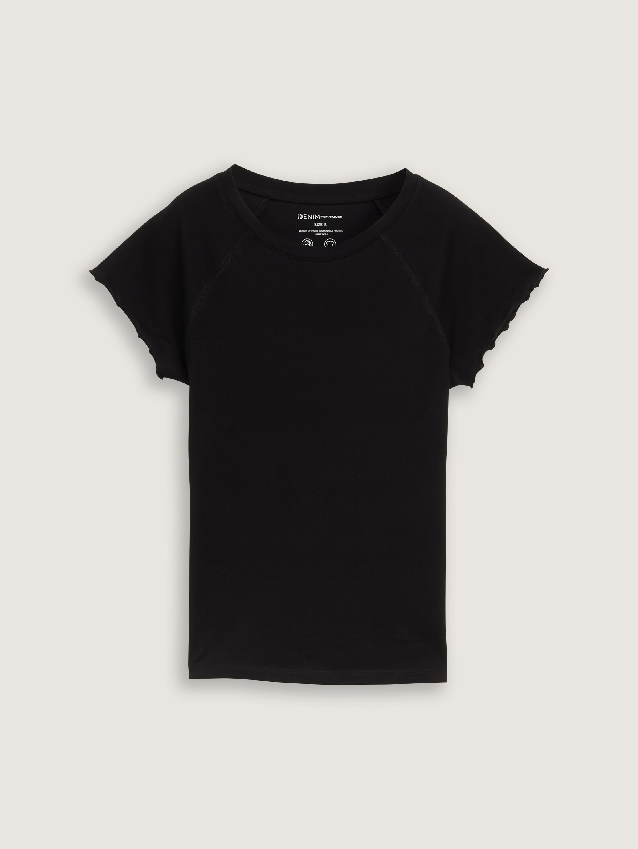 Slim Fit Raglan T-Shirt - deep_black_1 - 