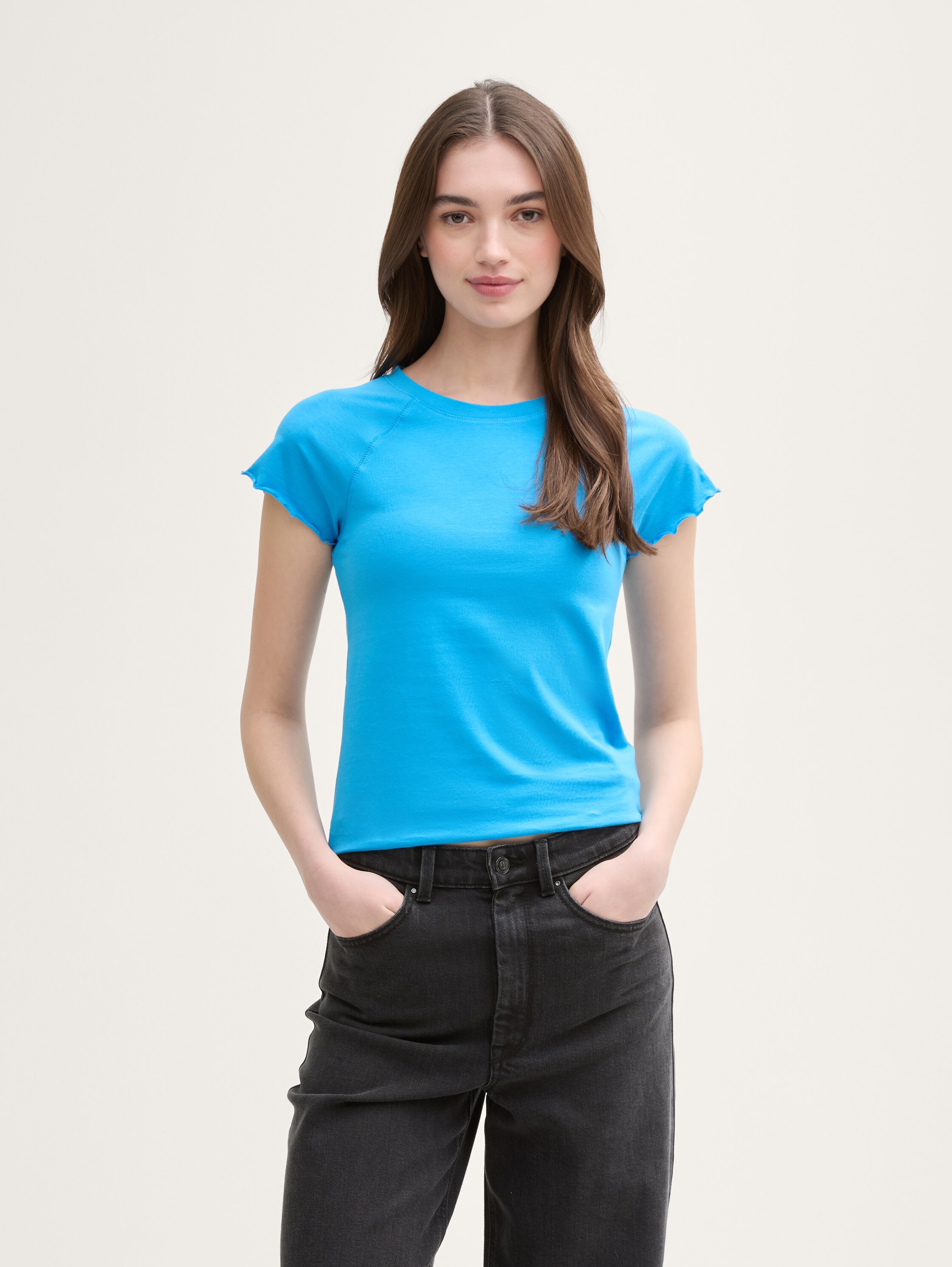Slim Fit Raglan T-Shirt - 1