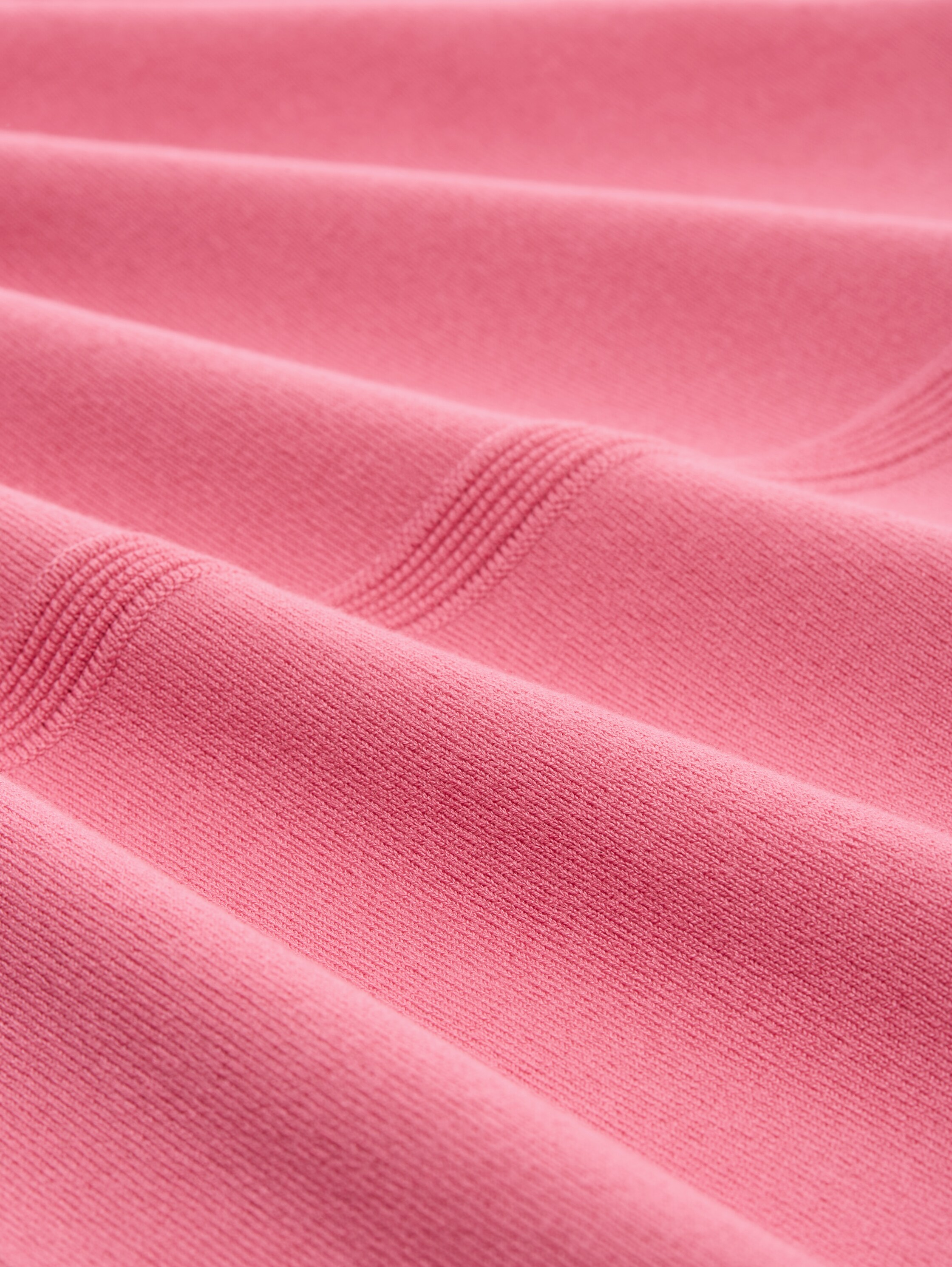 Strickpullover mit U-Boot-Ausschnitt - bright_rose - 