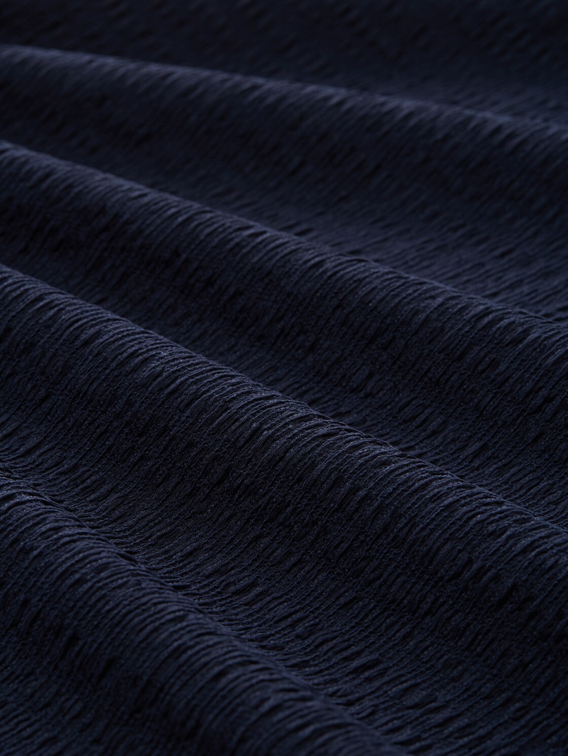 Midi-Kleid mit Stehkragen - sky captain blue - Material-Ansicht