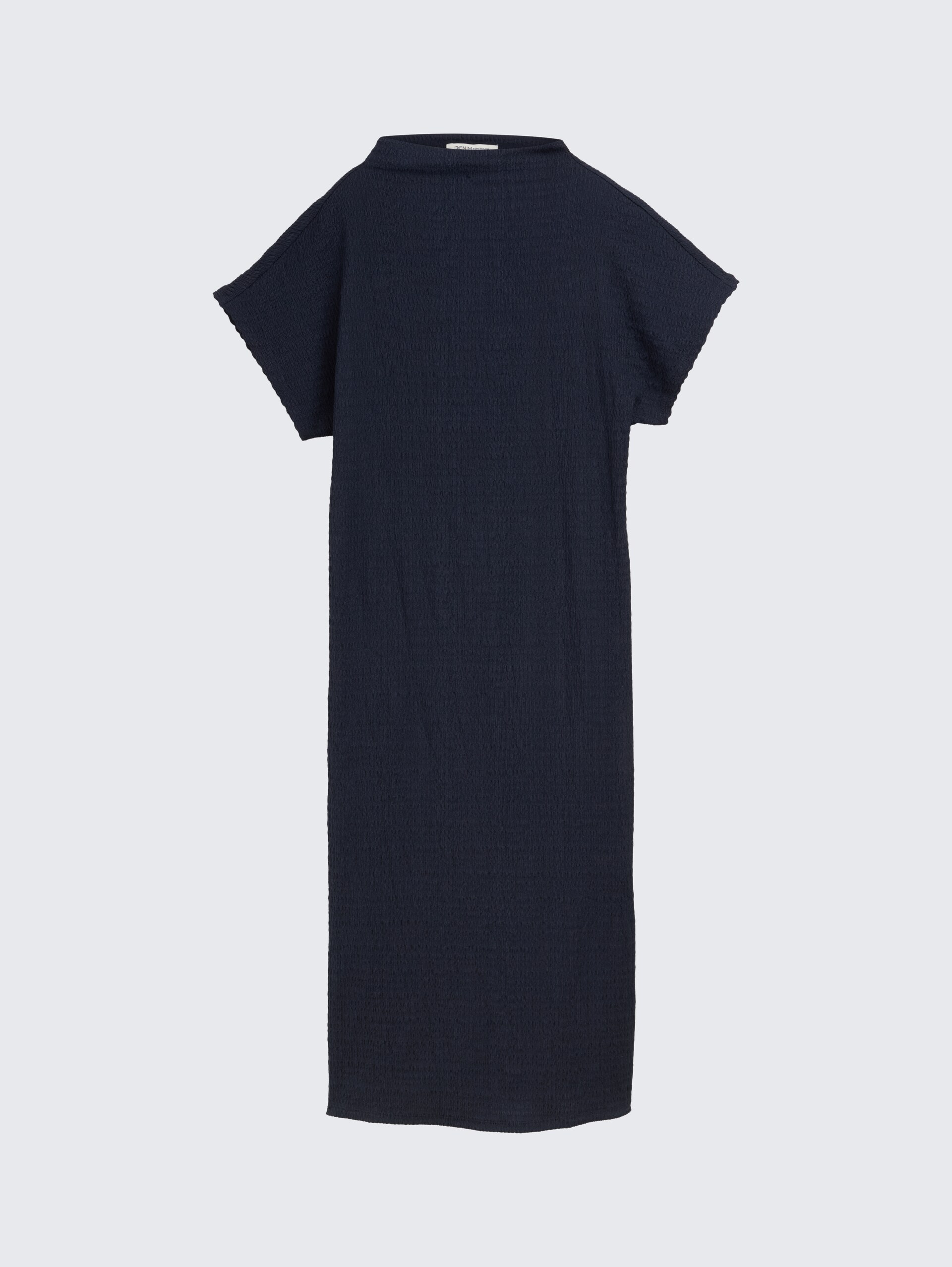 Midi-Kleid mit Stehkragen - sky captain blue - Vorder-Produkt-Ansicht