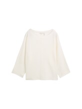 Nicht ausgewählt, Loose Fit Strickpullover von , weiß