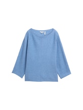 Ausgewählt, Loose Fit Strickpullover von Tom Tailor, blau