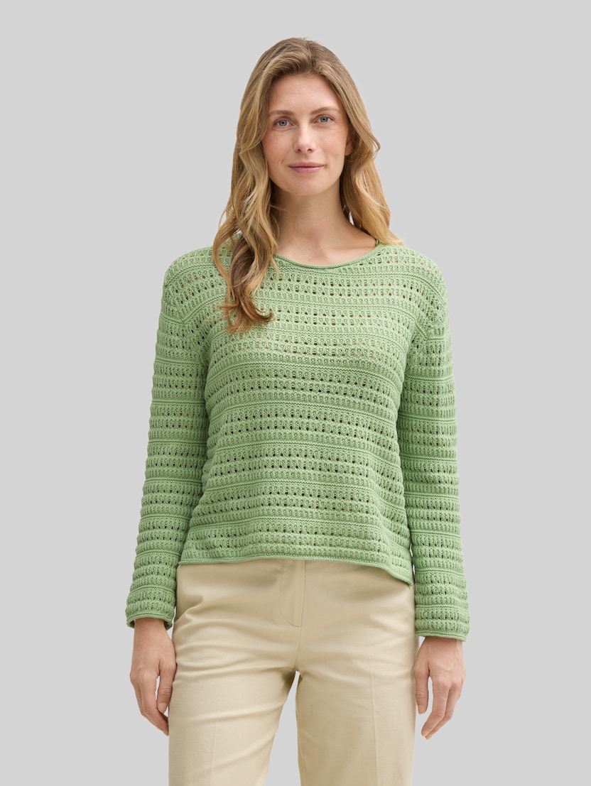 Strickpullover aus Bio-Baumwolle von Women, true green