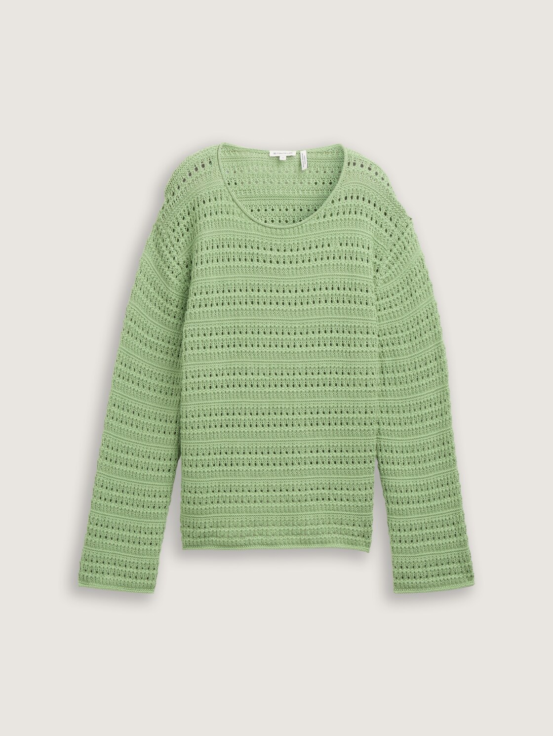 Strickpullover aus Bio-Baumwolle - true green
