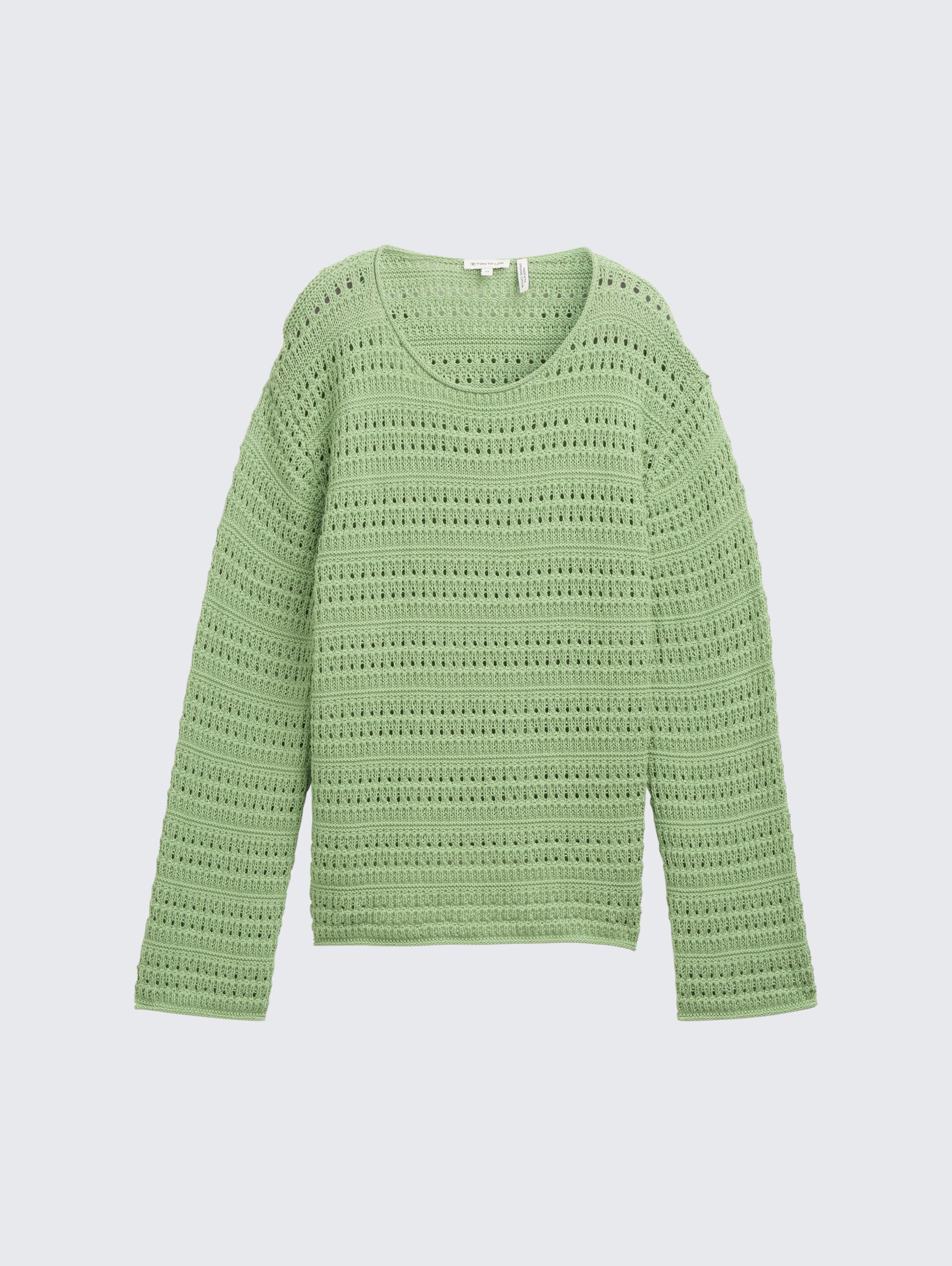 Strickpullover aus Bio-Baumwolle - true green