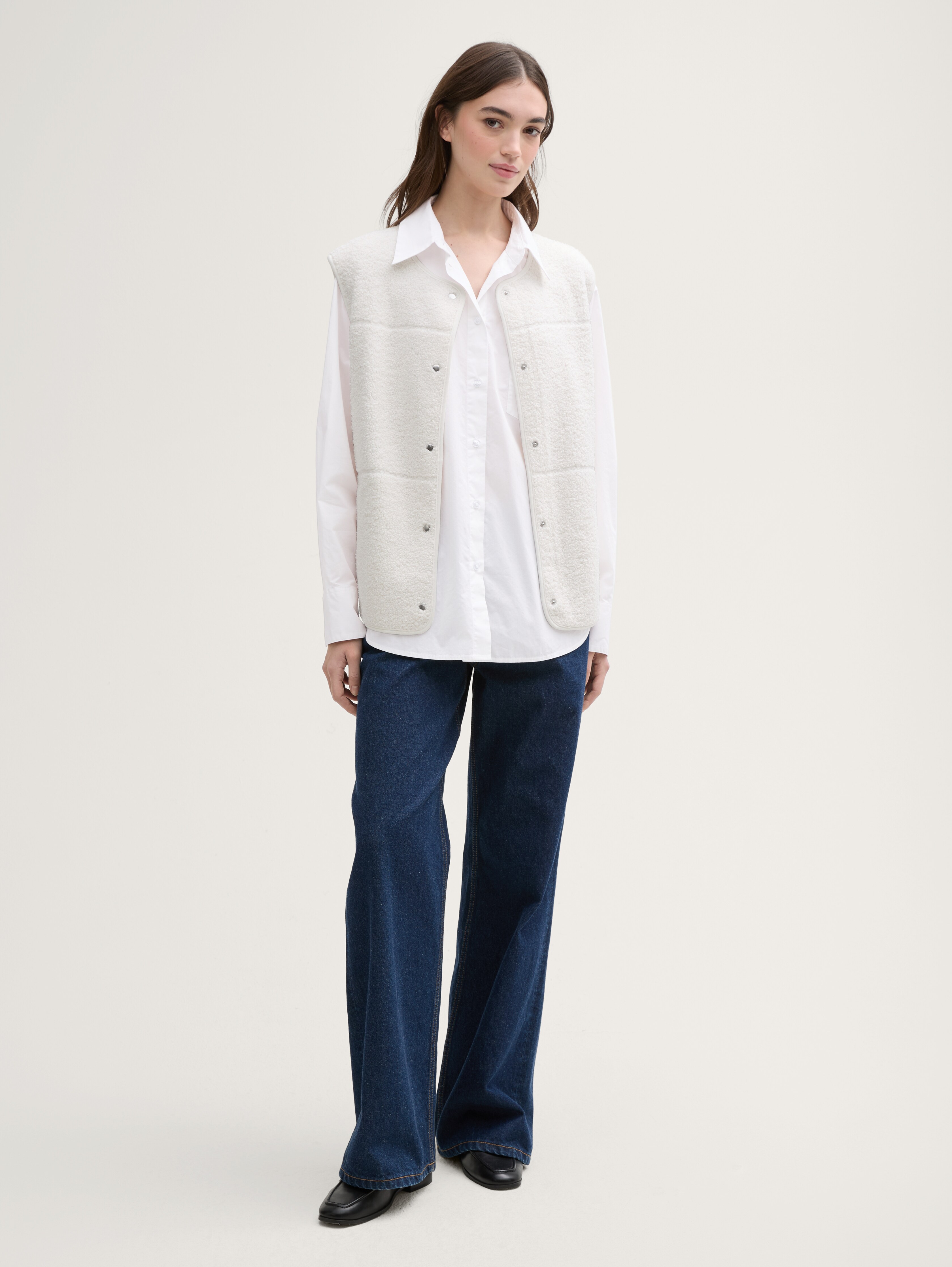 pois ポワ blouse tee white ブラウスT ホワイト - メルカリ