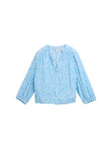 Selected, Loose fit viscose blouse by Tom Tailor, blue