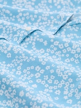 Chemisier loose fit en viscose - small flower print - Vue de la matière