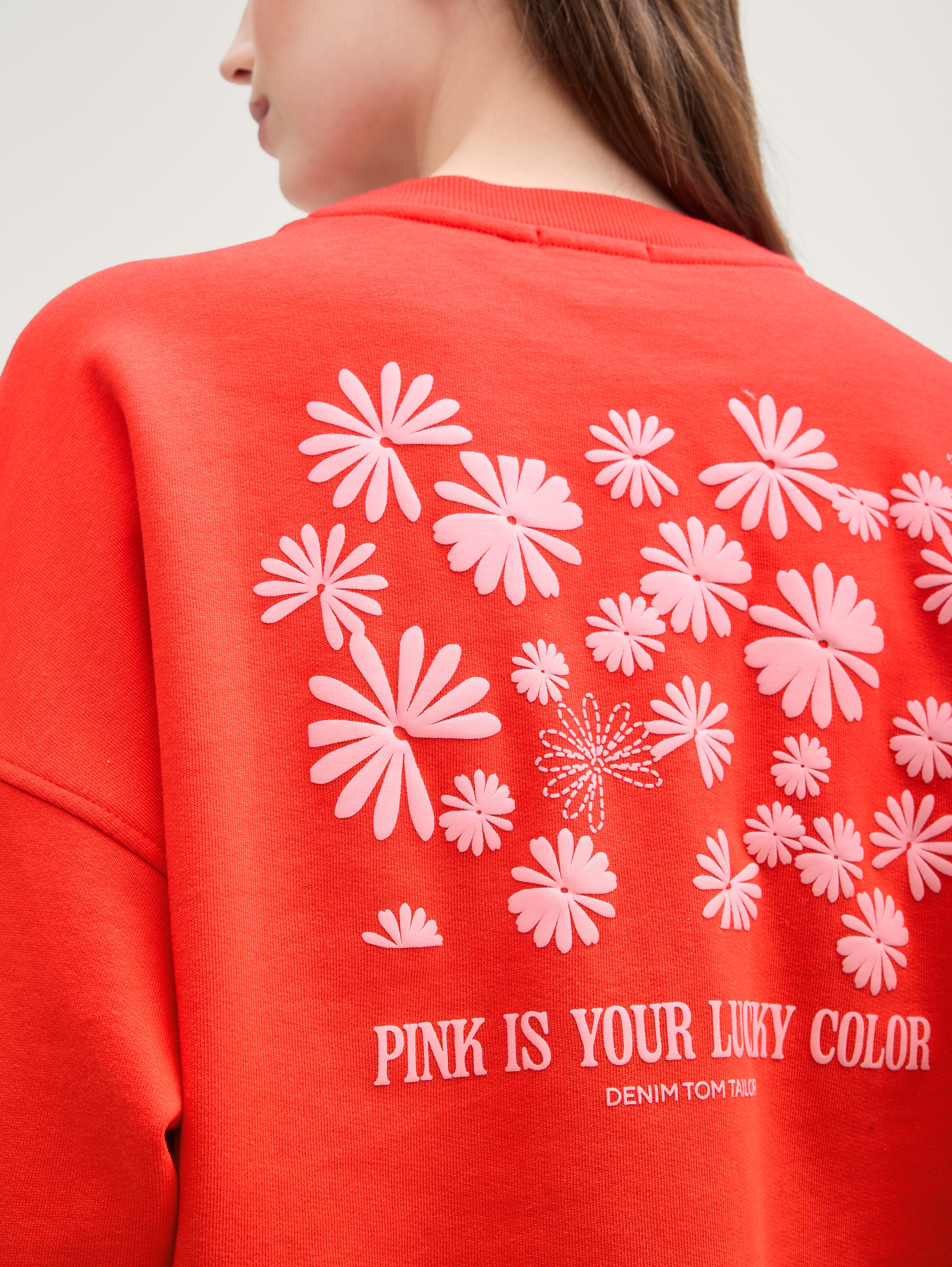 Loose fit sweatshirt by Tom Tailor