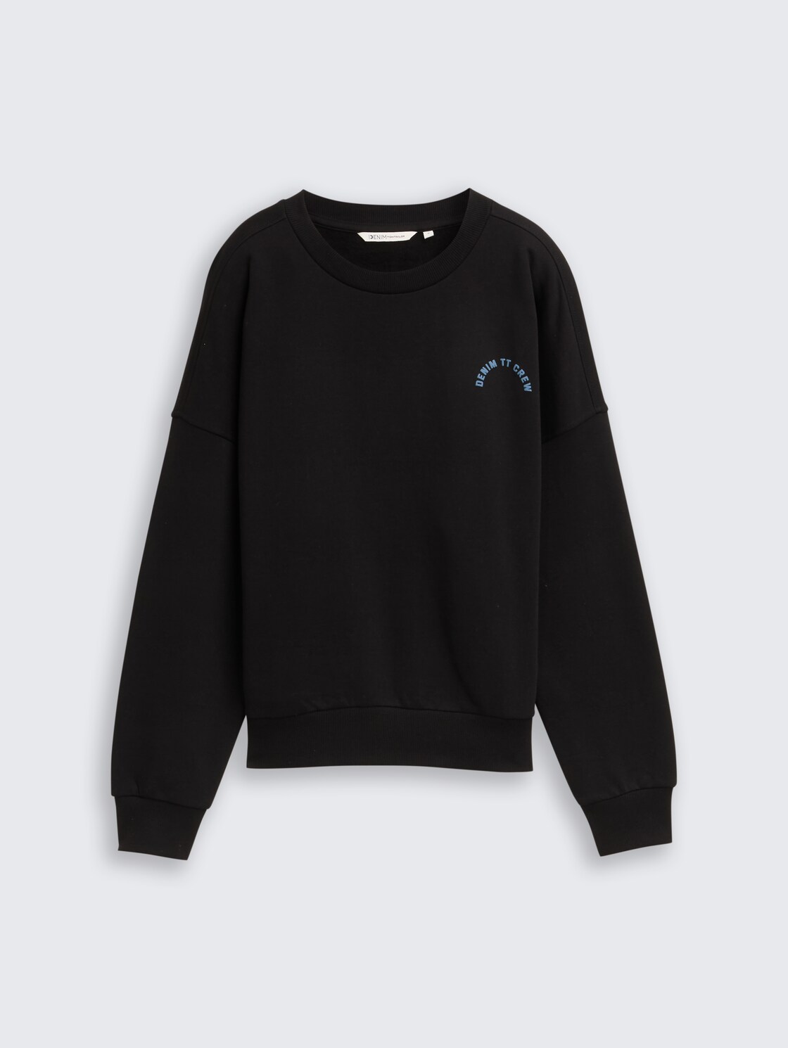 Loose Fit Sweatshirt - deep black - Vorder-Produkt-Ansicht