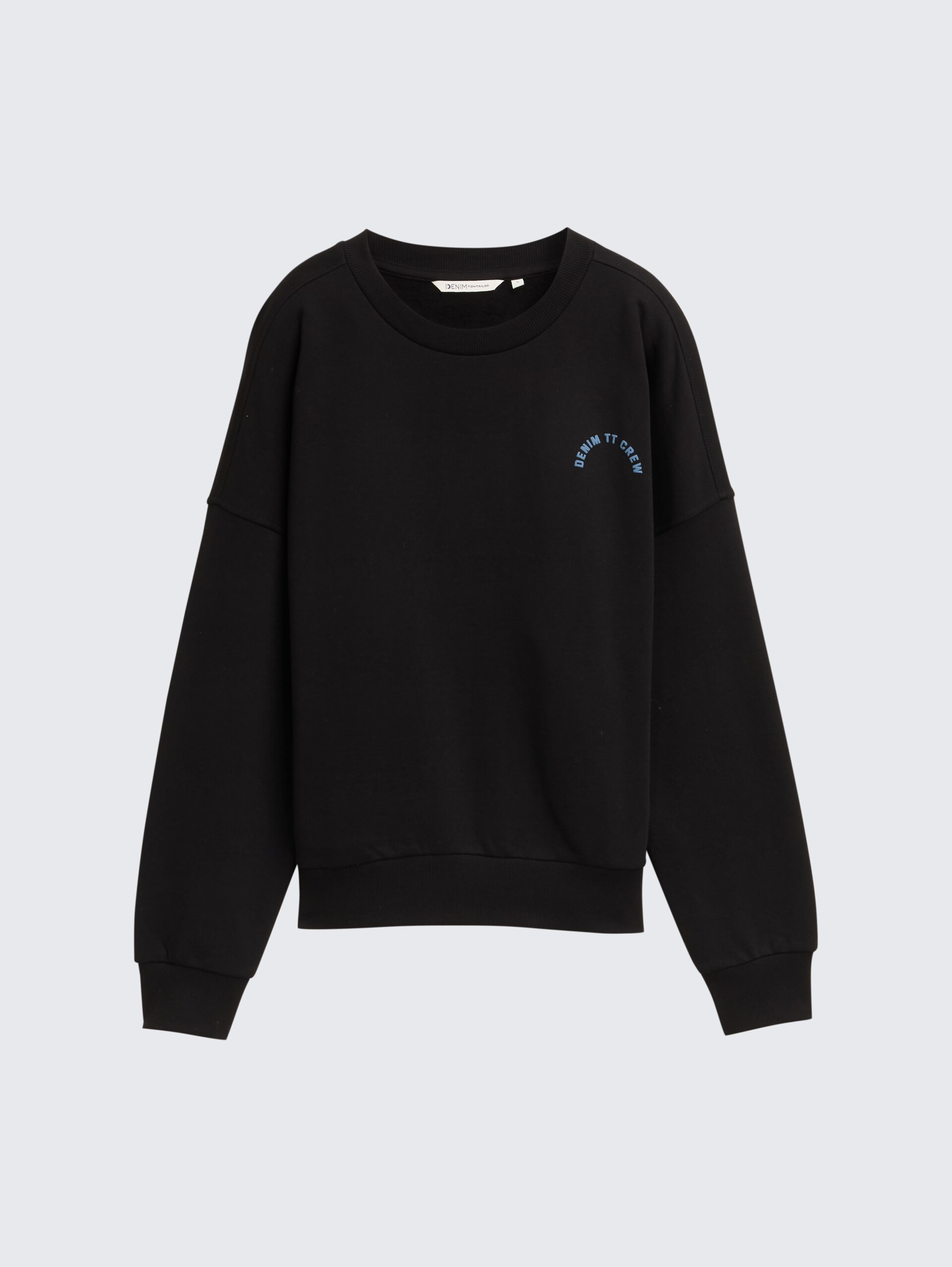 Loose Fit Sweatshirt - deep black - Vorder-Produkt-Ansicht