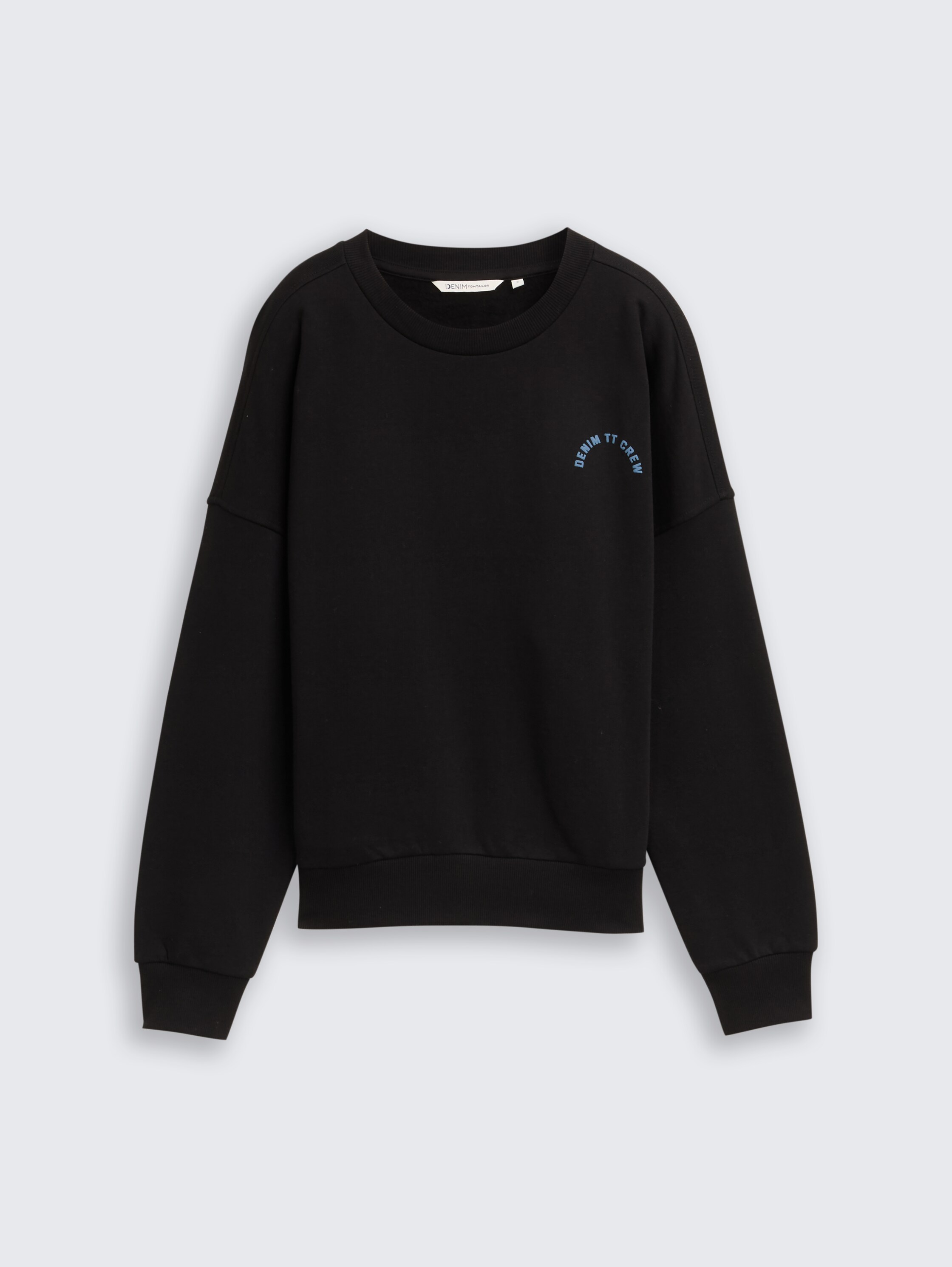 Loose Fit Sweatshirt - deep_black_1 - 