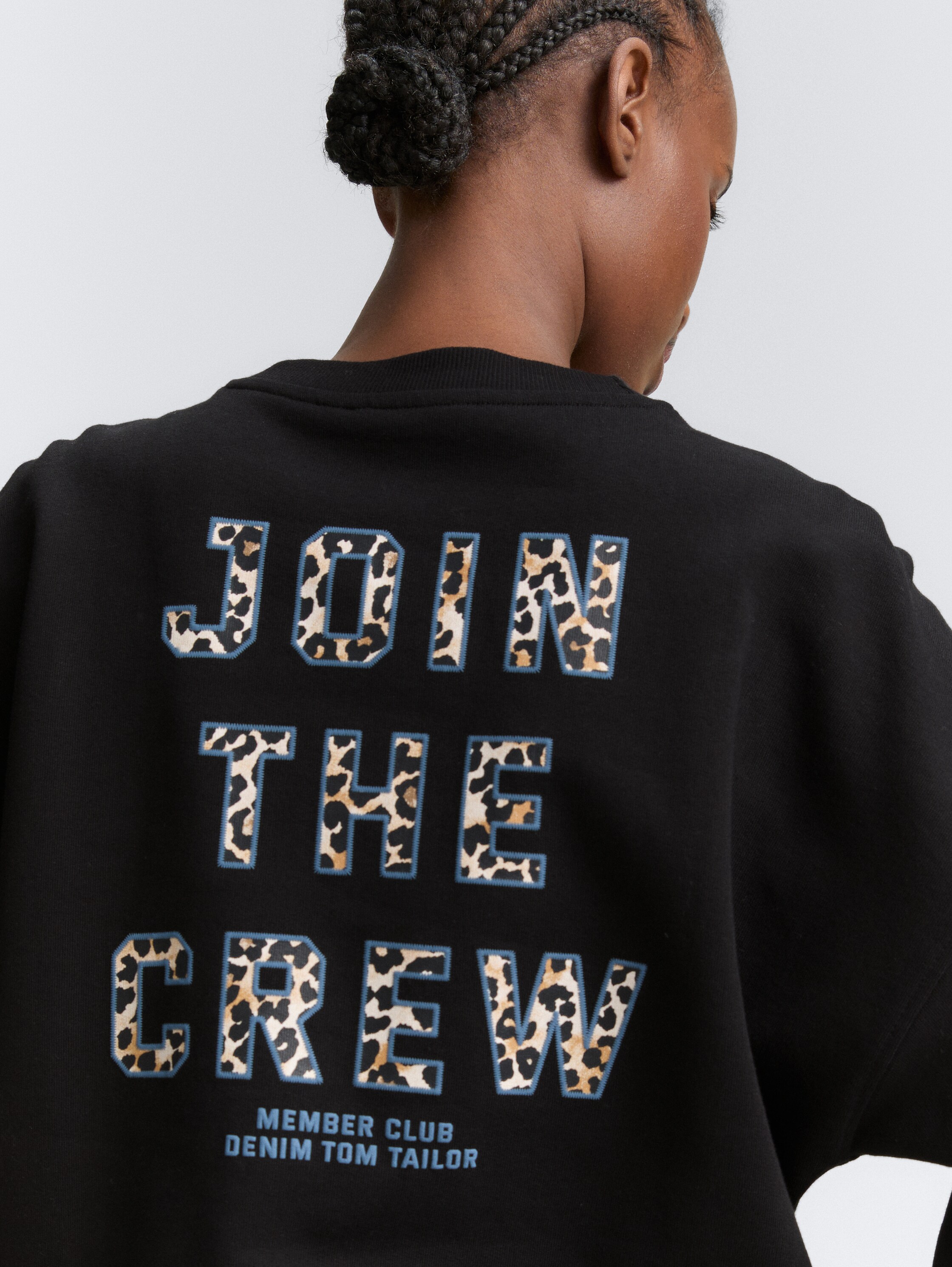 Loose Fit Sweatshirt - deep_black_1 - 