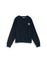 Ausgewählt, Loose Fit Sweatshirt von Tom Tailor, blau