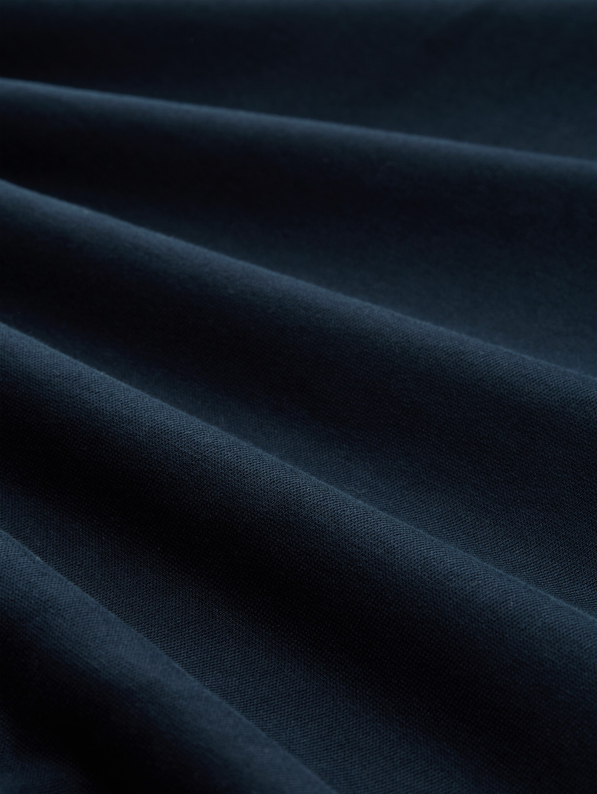 Loose-fit sweatshirt - midnight navy blue - Material view