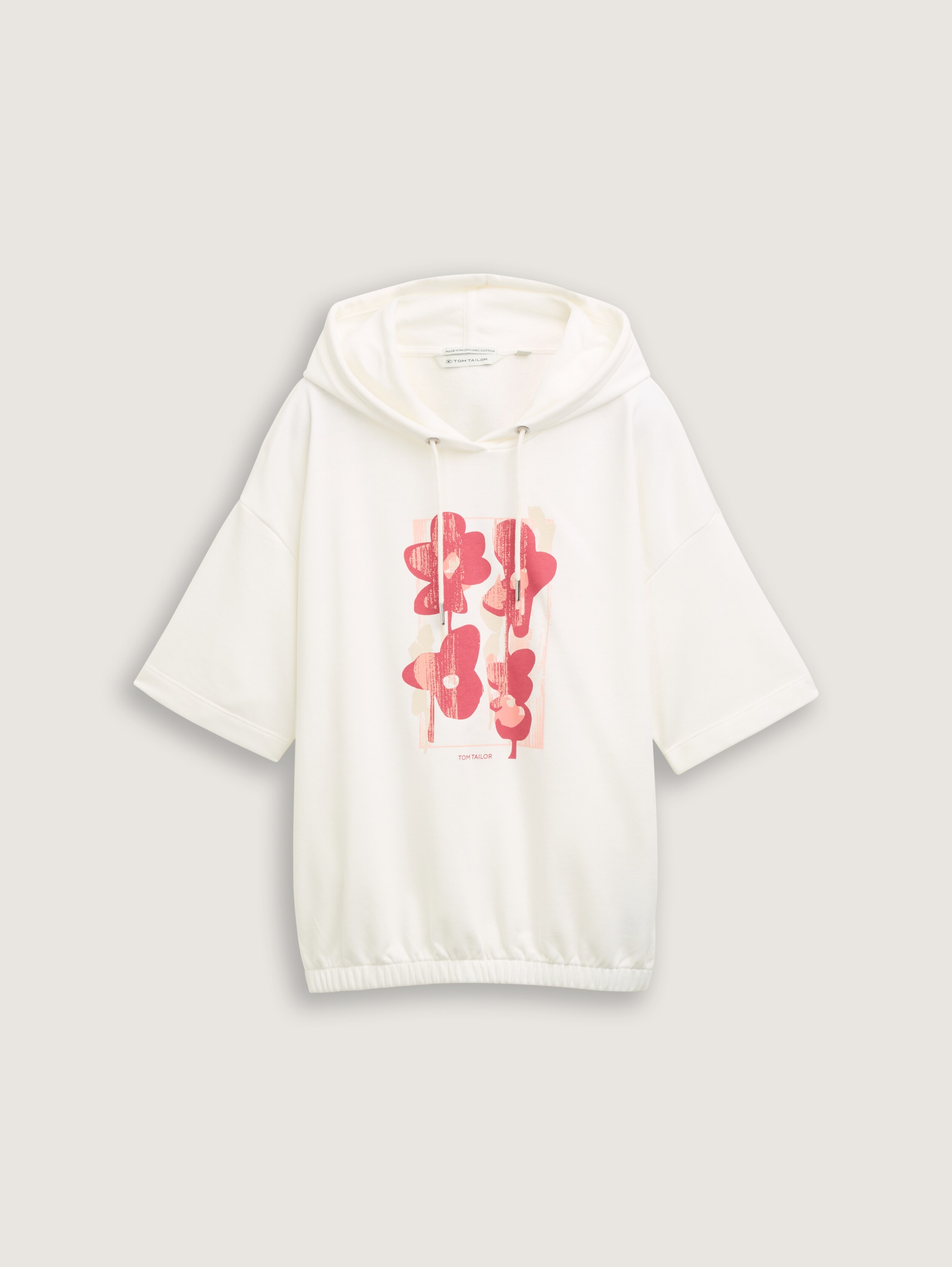 Hoodie Sweatshirt mit Print - whisper_white - 