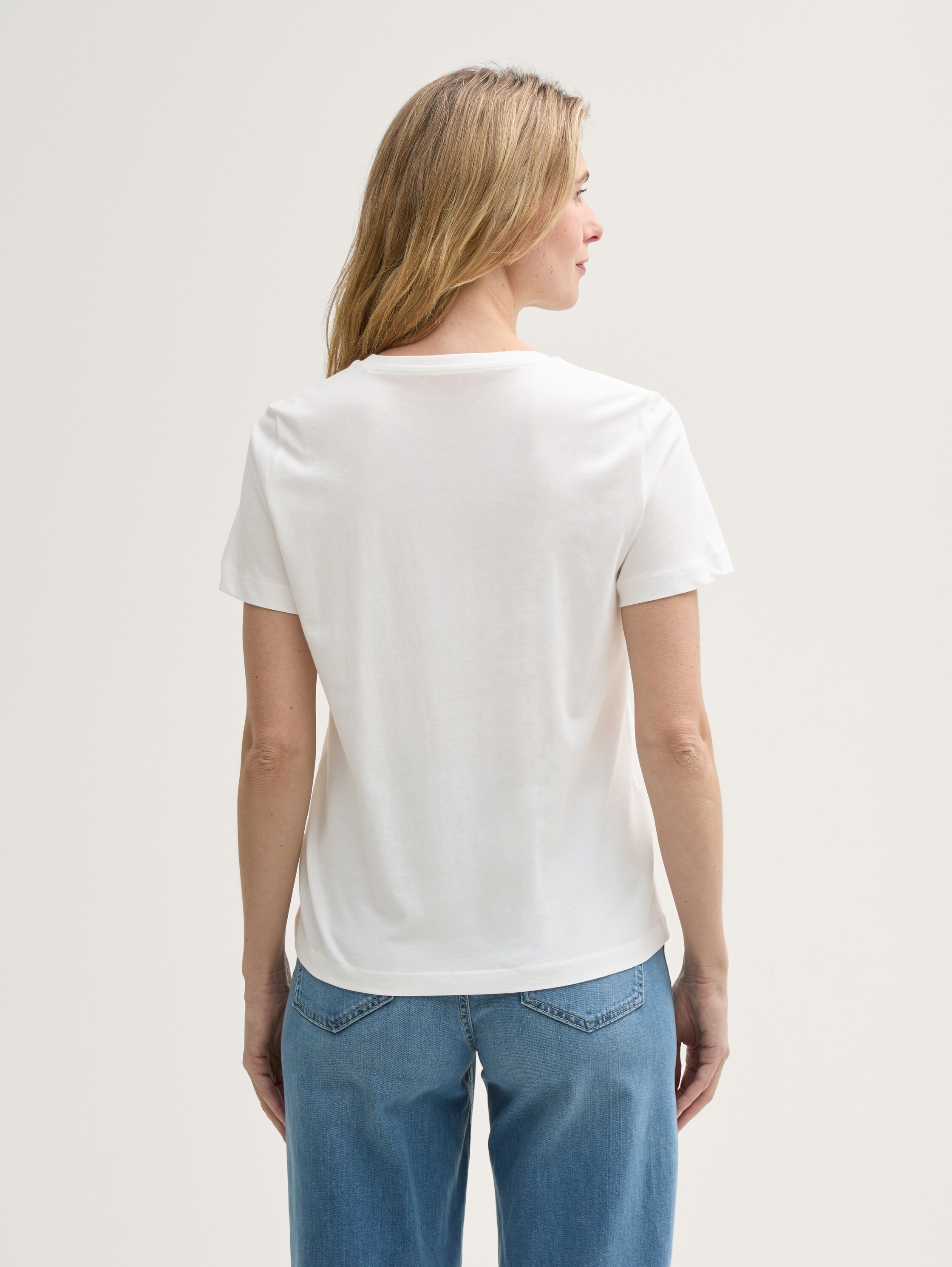 T-Shirt mit Print - whisper_white - 