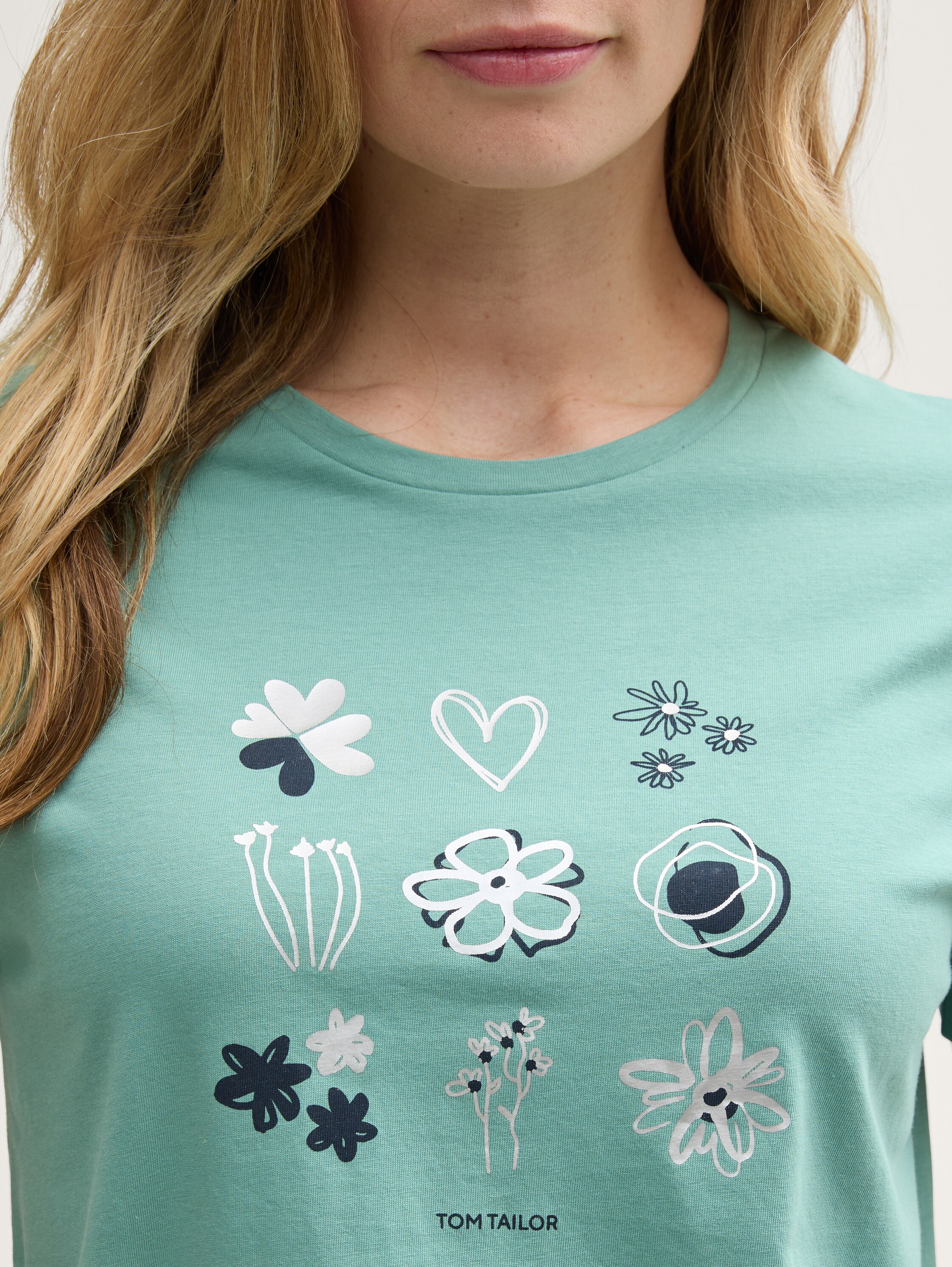 T-Shirt mit Print - 4