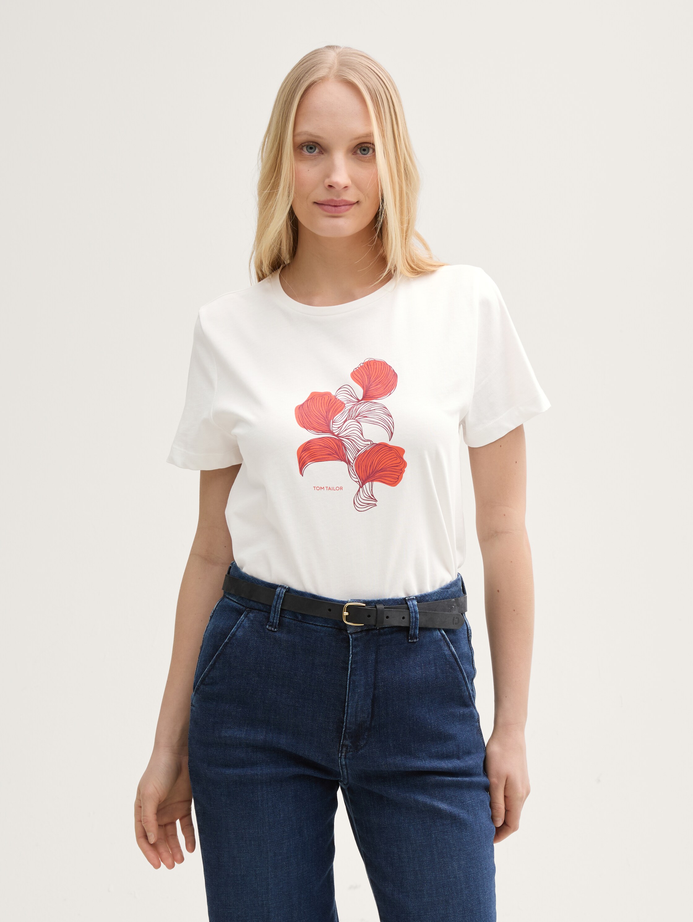 T-Shirt mit Print - off_white_3 - 