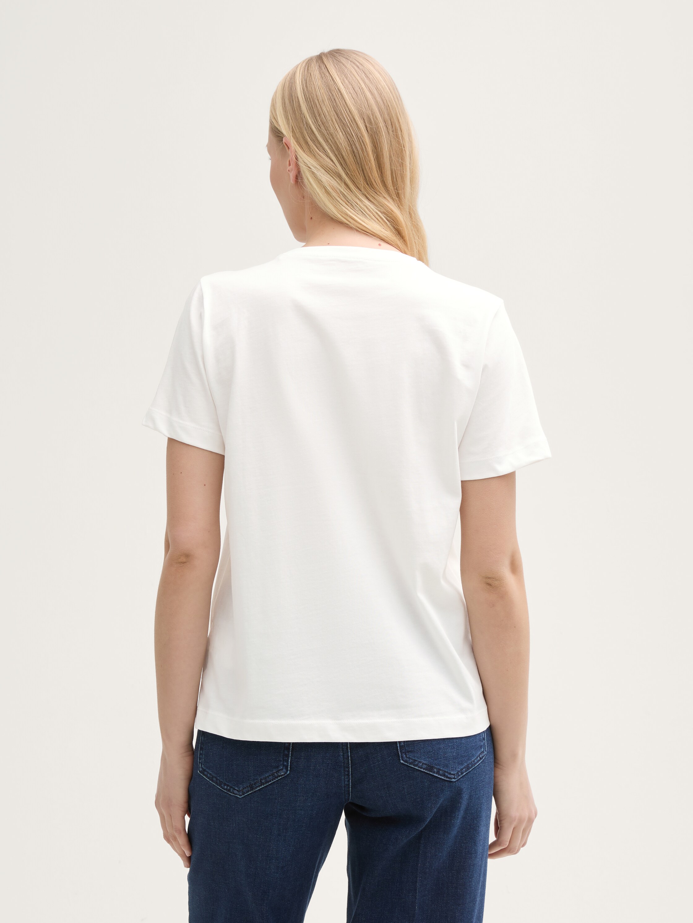 T-Shirt mit Print - off_white_3 - 