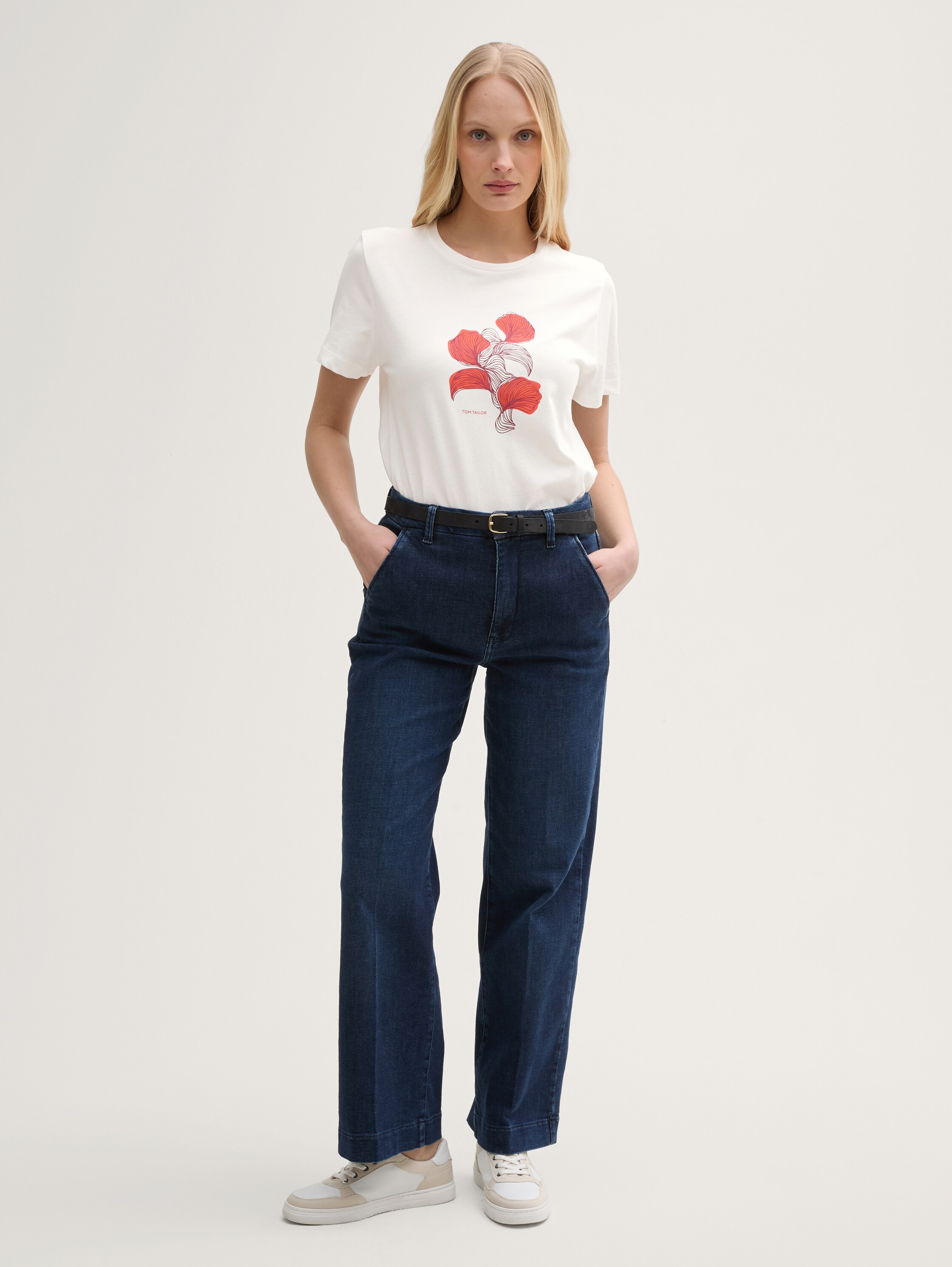 T-Shirt mit Print - off_white_3 - 