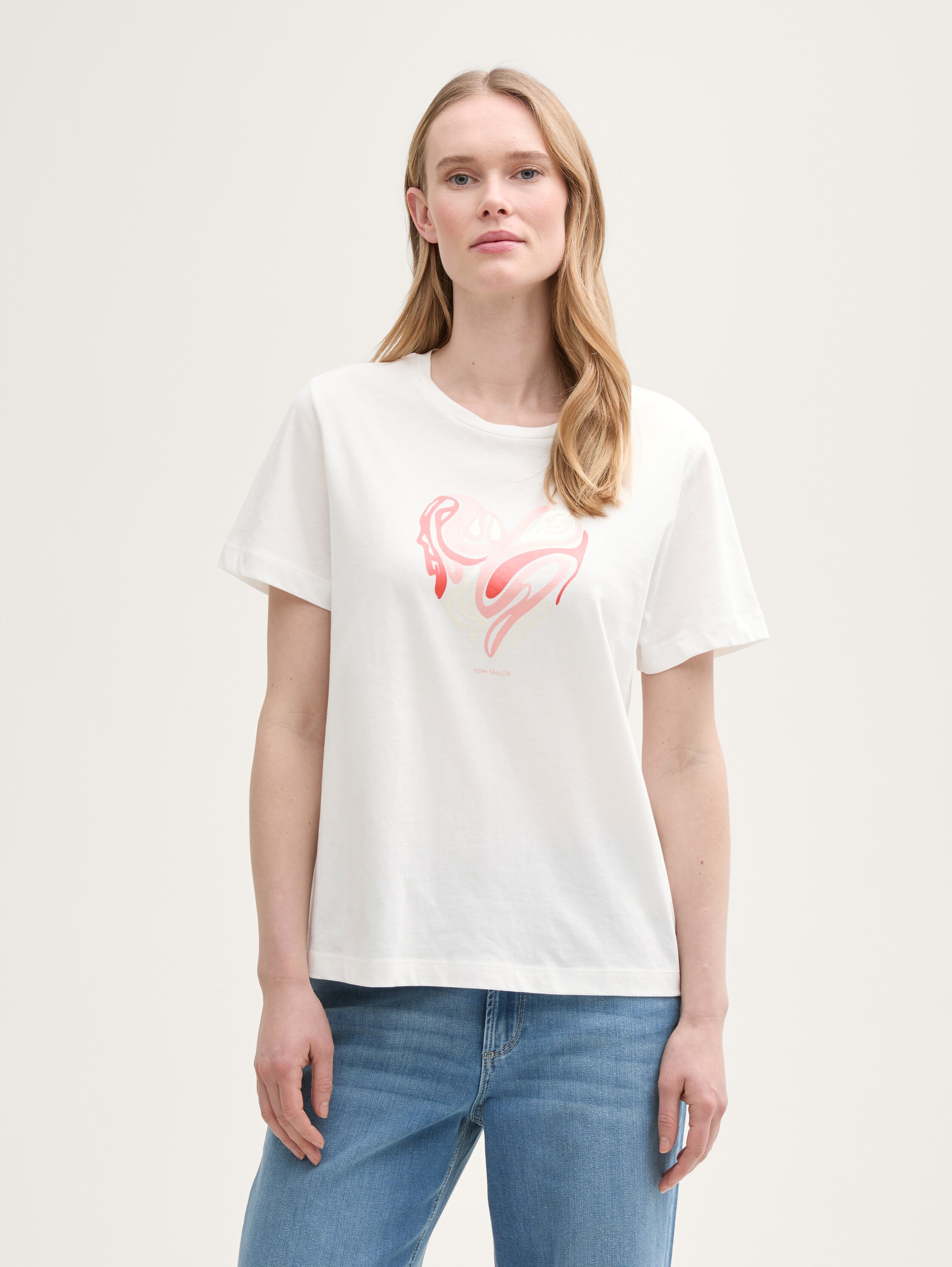 T-Shirt mit Print - 1