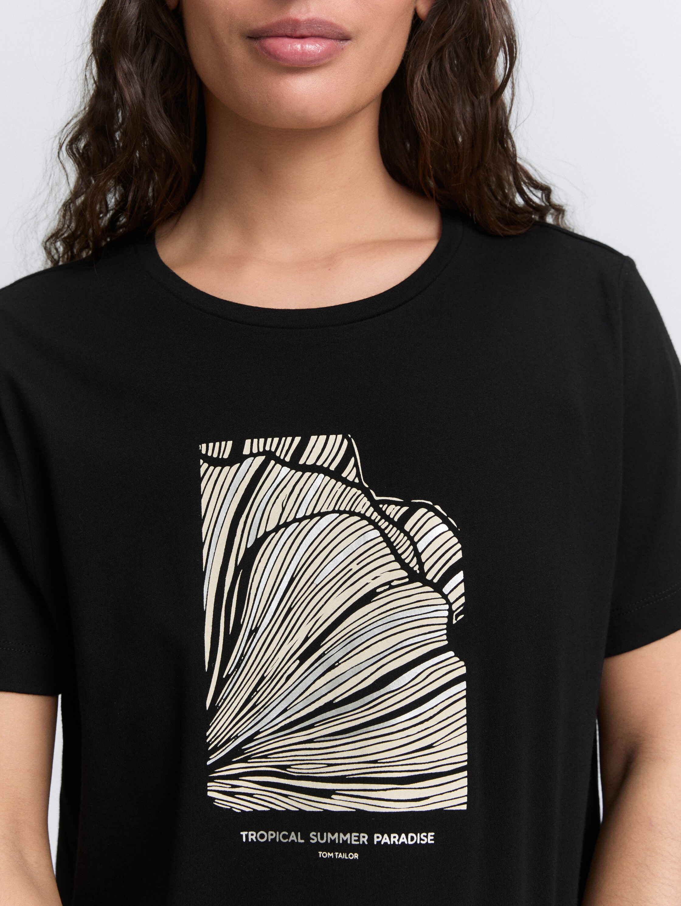 T-Shirt mit Print - 5