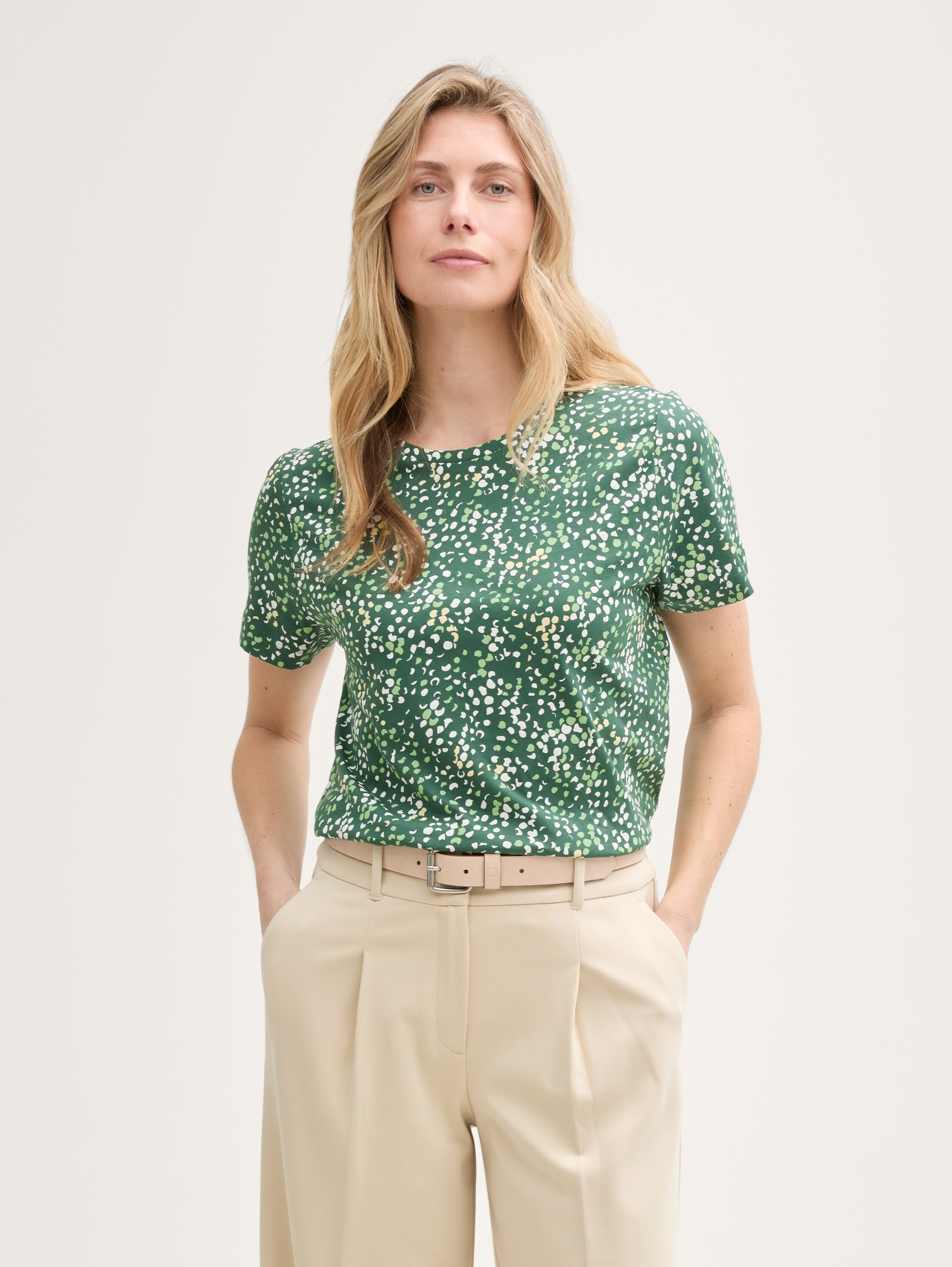 T-Shirt mit Print - 1