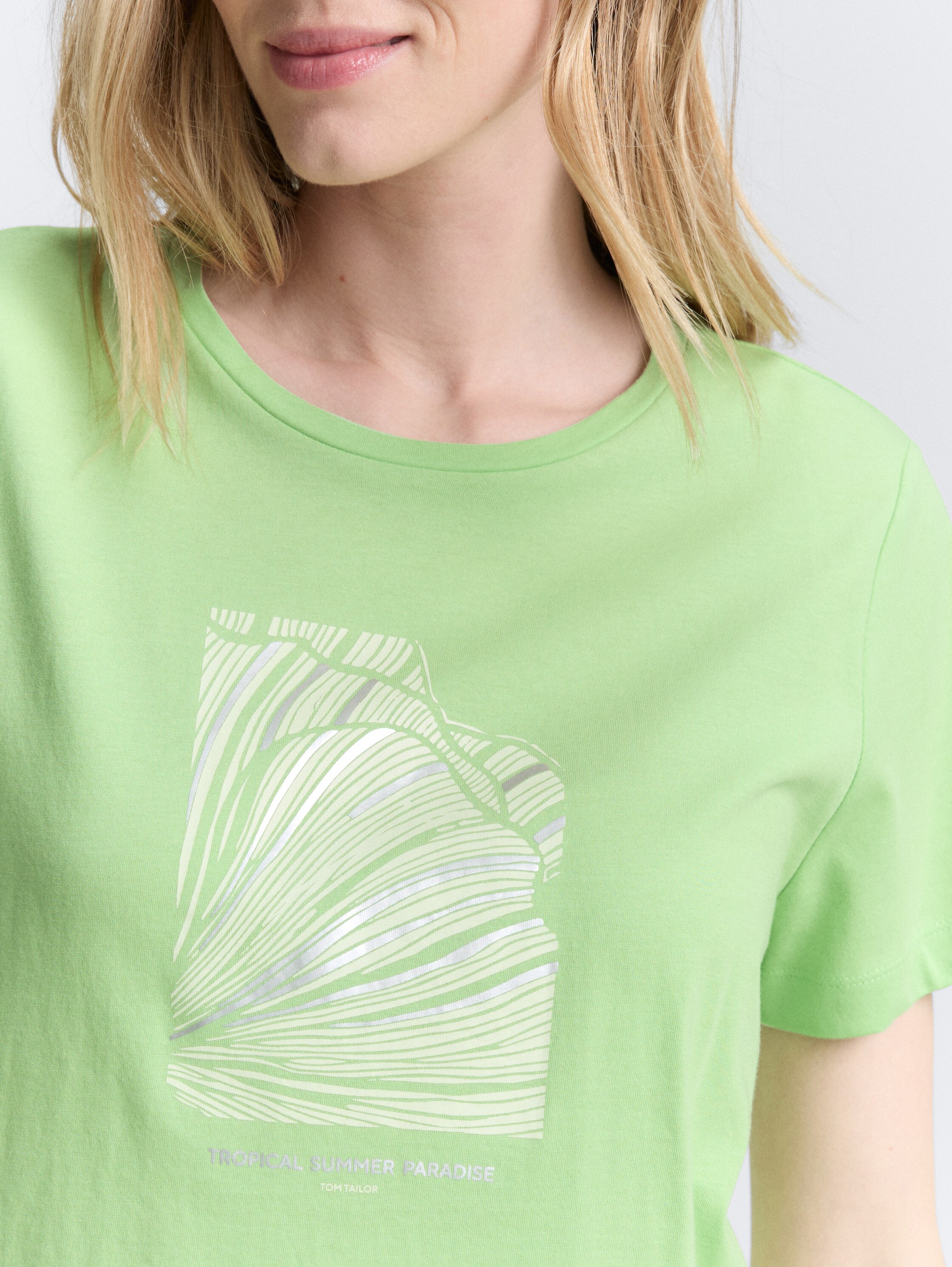 T-Shirt mit Print - 4