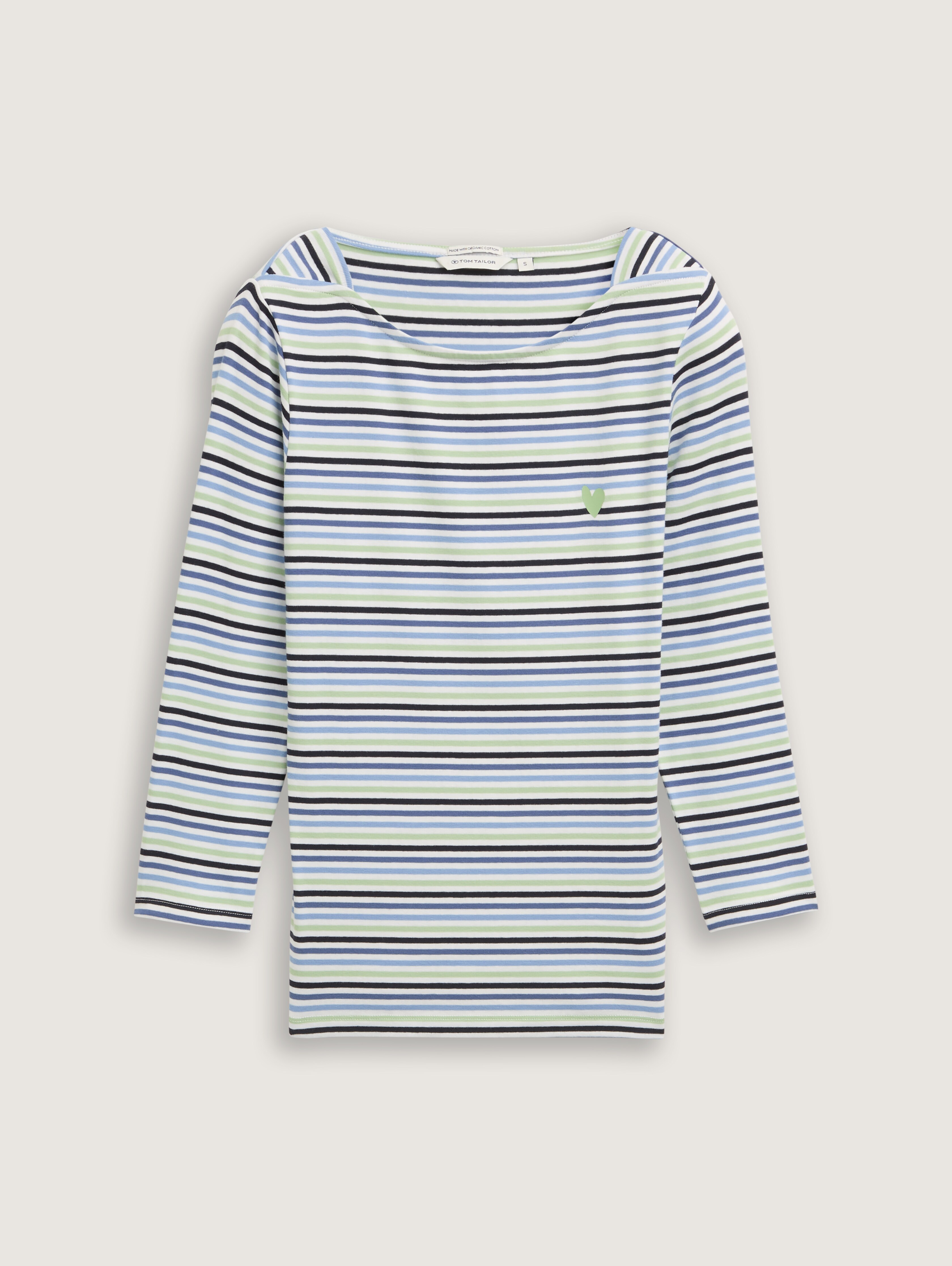 売れ筋商品|||トム テイラー デニム Tシャツ レディース トップス STRUCTURED STRIPE - Long sleeved top - small mid blue white stripe Relaxed Long Sleeve Authentic T-shirt - Multi-color | Levi's® US