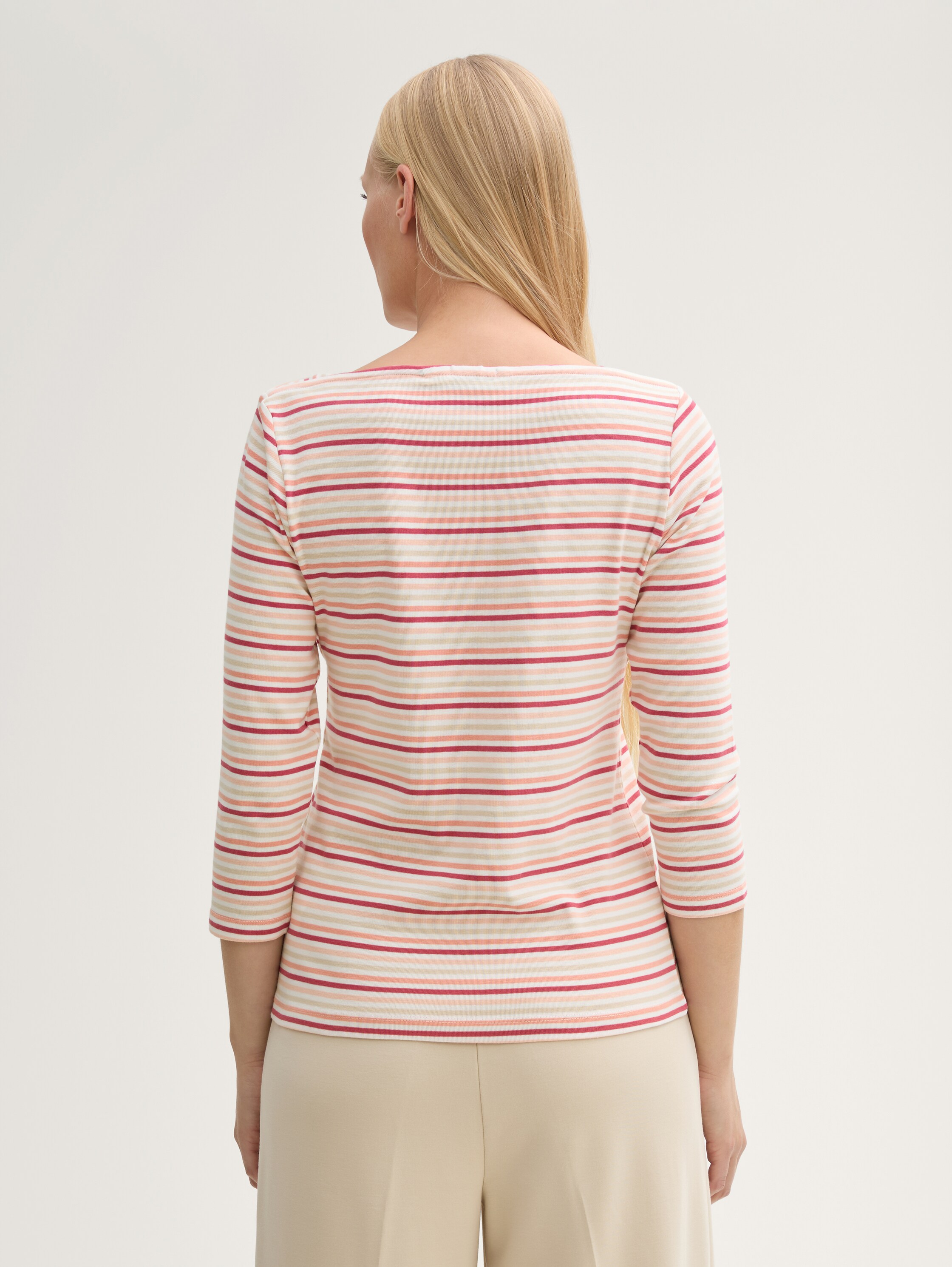 Langarmshirt mit Streifenmuster - multicolor_regular_stripe - 