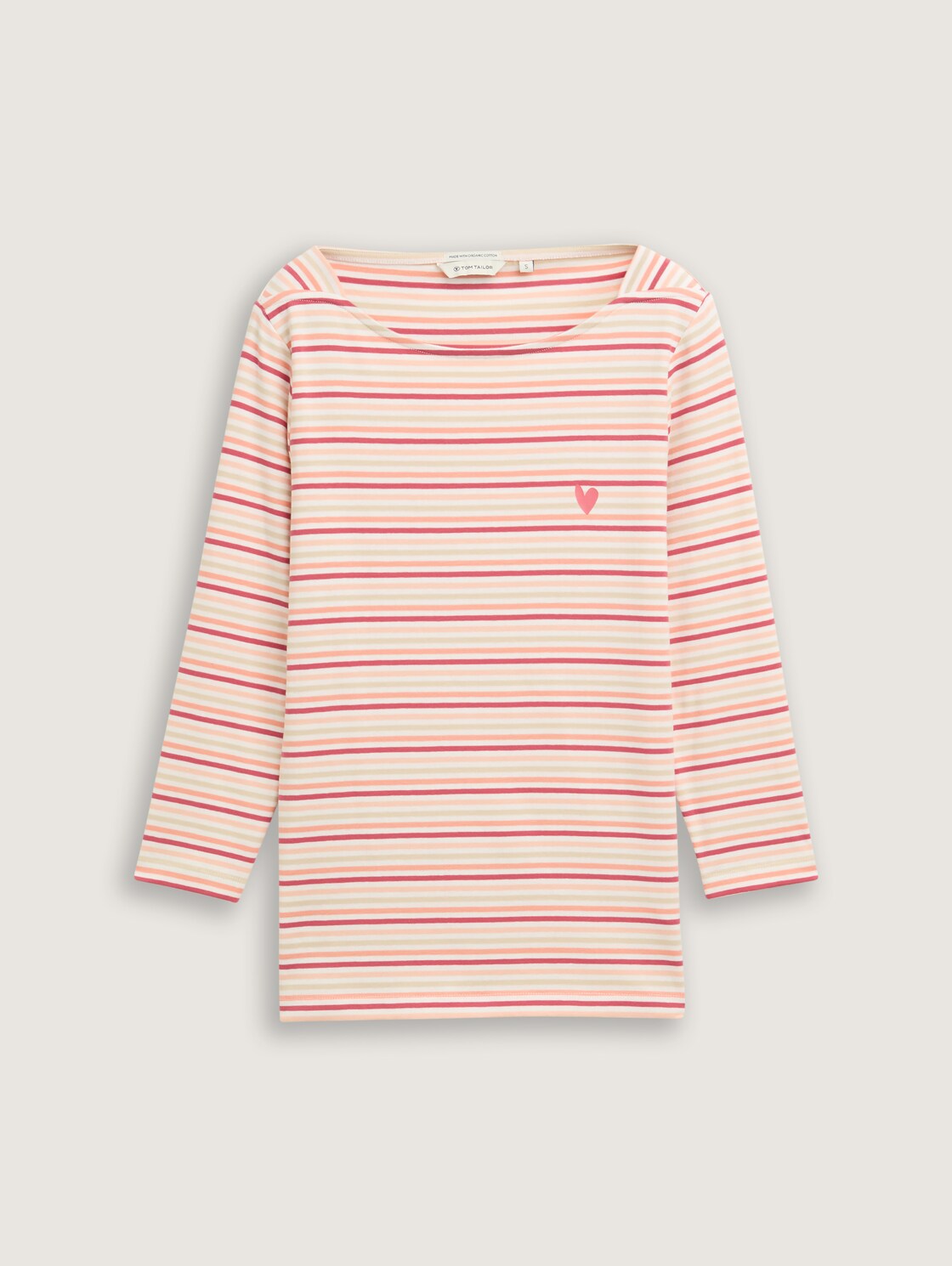 Langarmshirt mit Streifenmuster - multicolor regular stripe - Vorder-Produkt-Ansicht