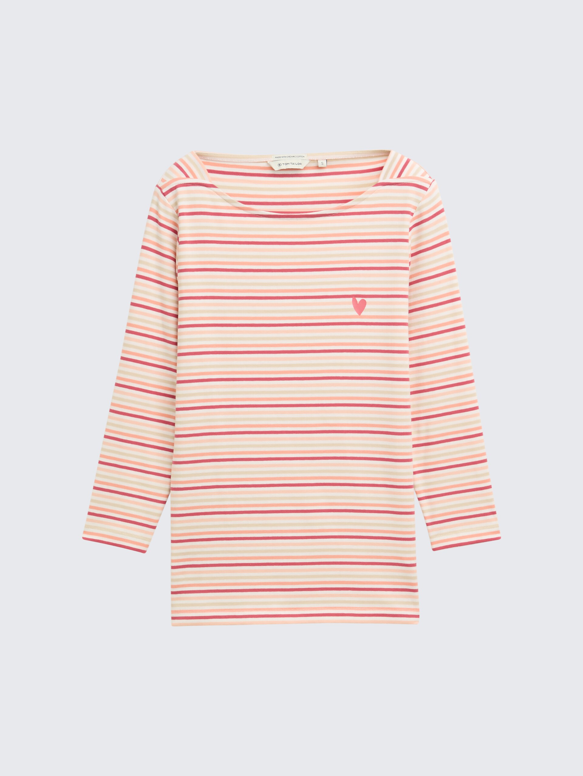 Langarmshirt mit Streifenmuster - multicolor regular stripe - Vorder-Produkt-Ansicht