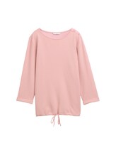 Nicht ausgewählt, Langarmshirt mit Knopf-Details von , rosa
